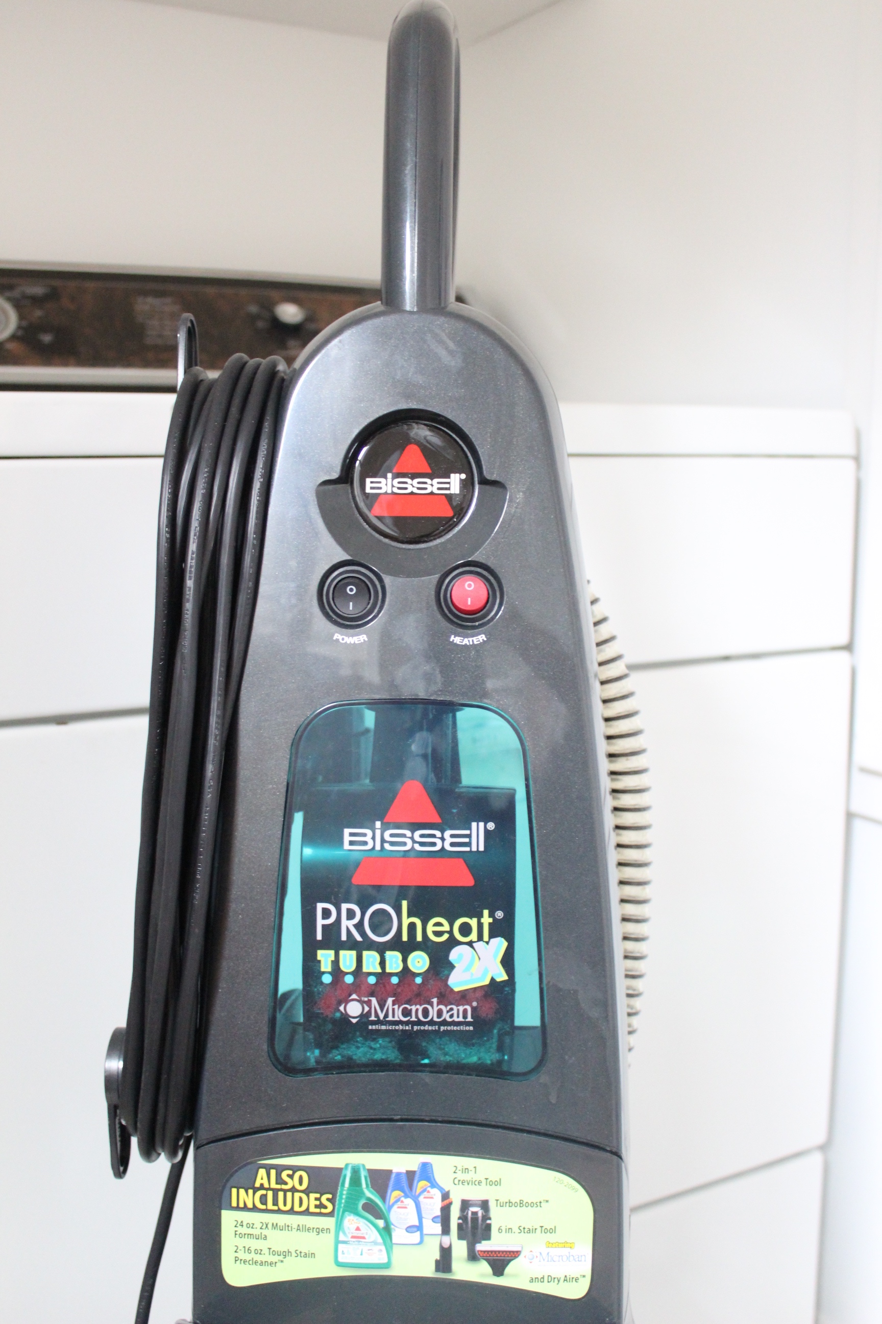 Shark Cordless Vacuum and Bissell Carpet Cleaner