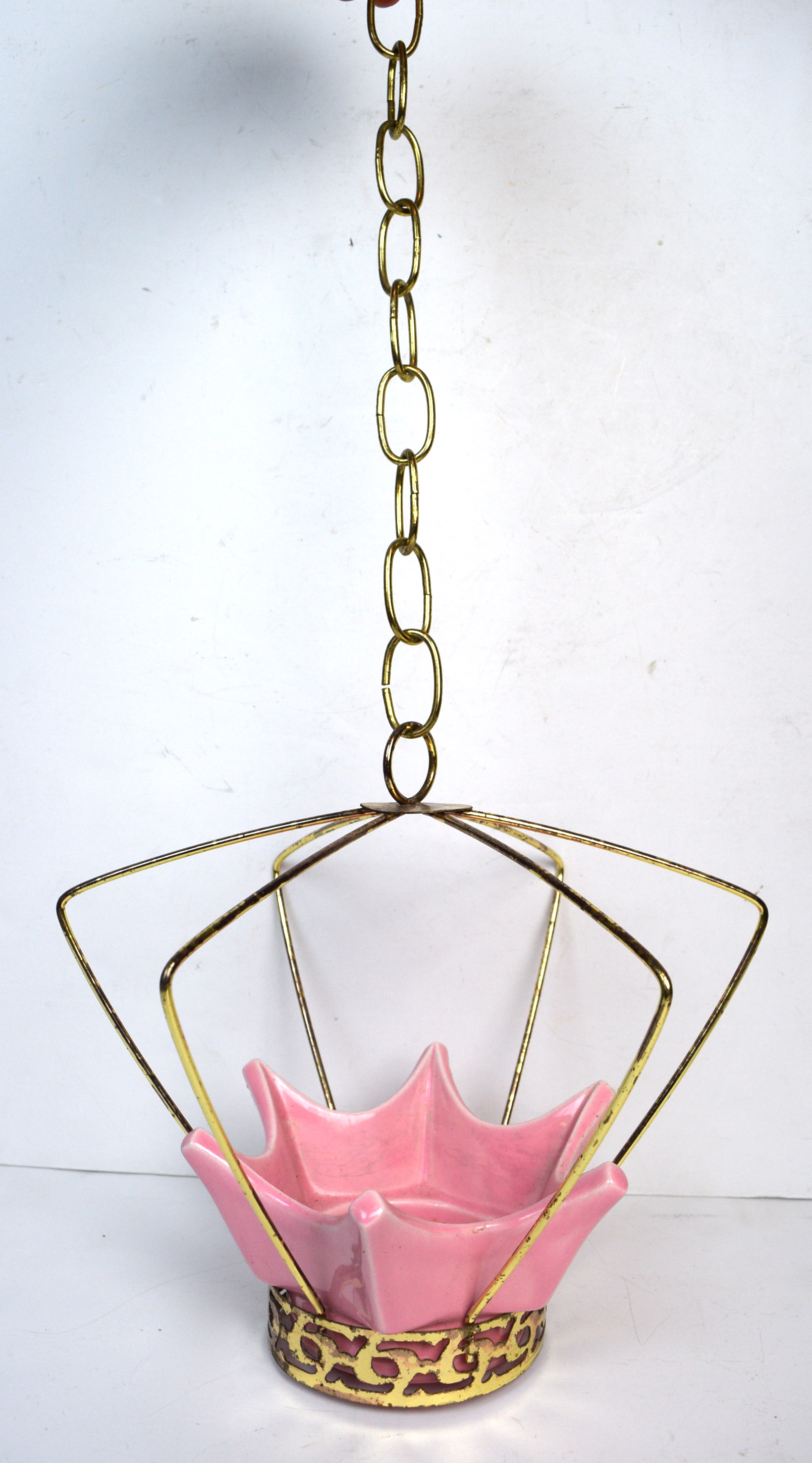 Mid Century Modern Hanging Planters