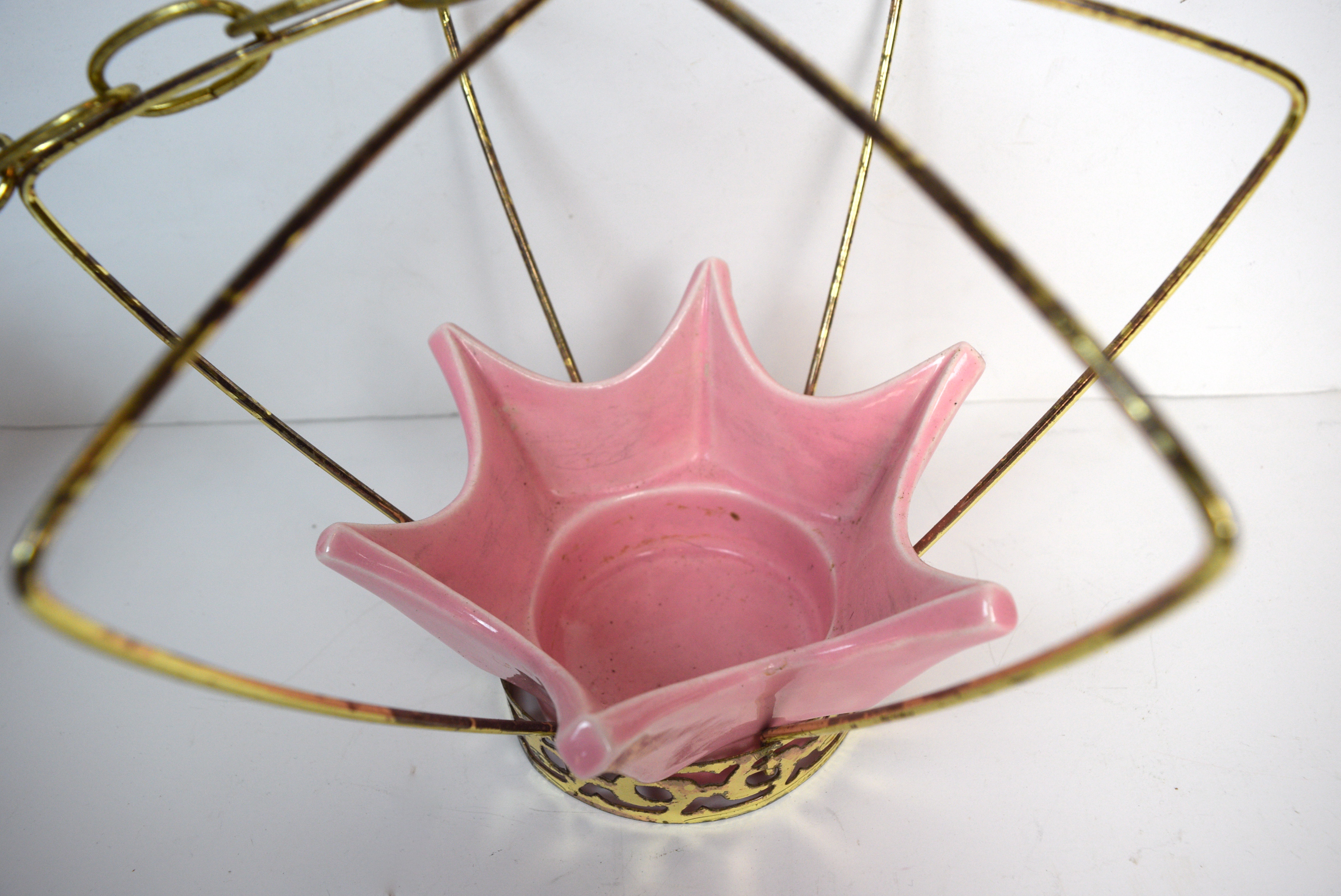 Mid Century Modern Hanging Planters