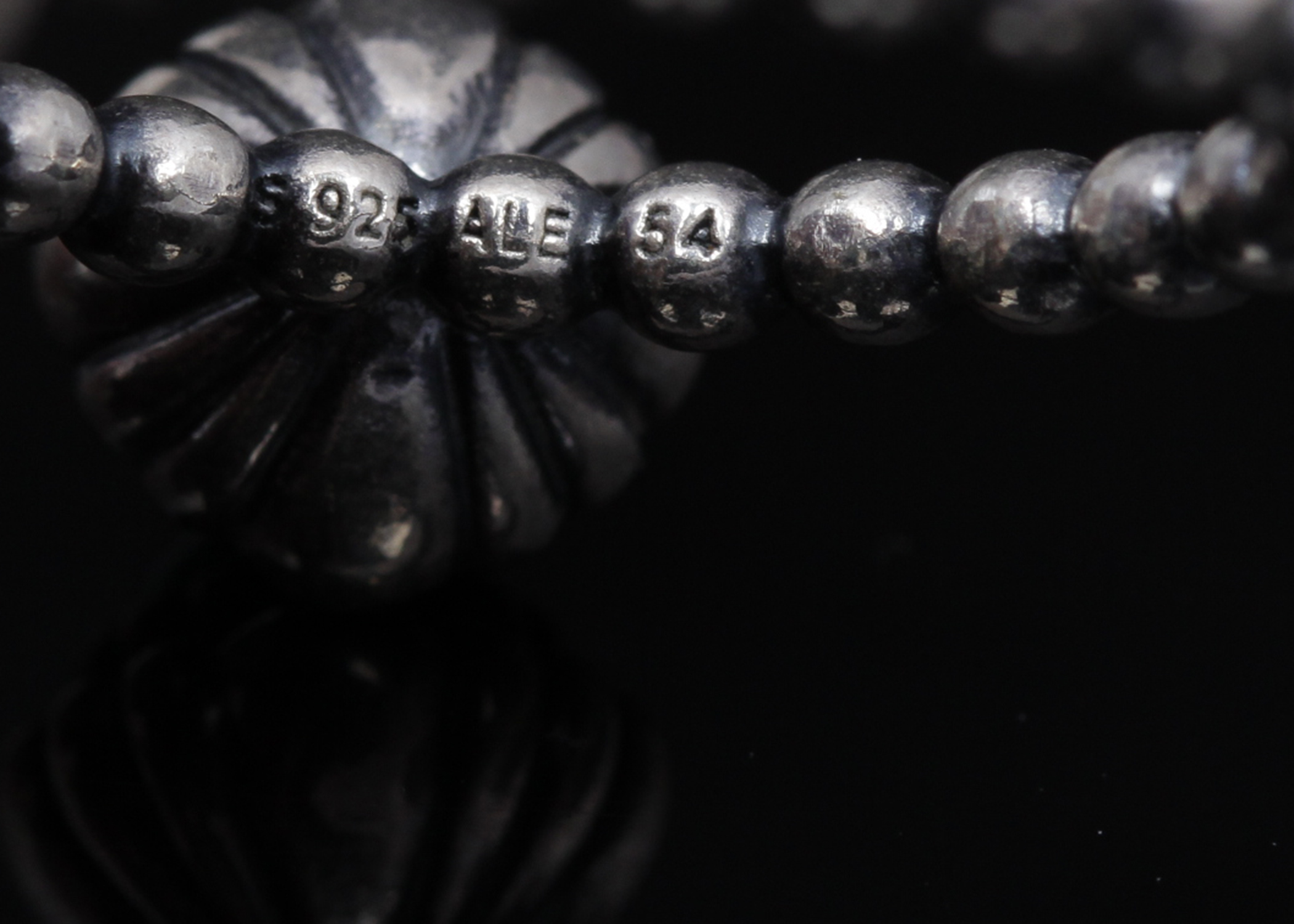 PANDORA Sterling Silver "Birthday Blooms" Turquoise Ring