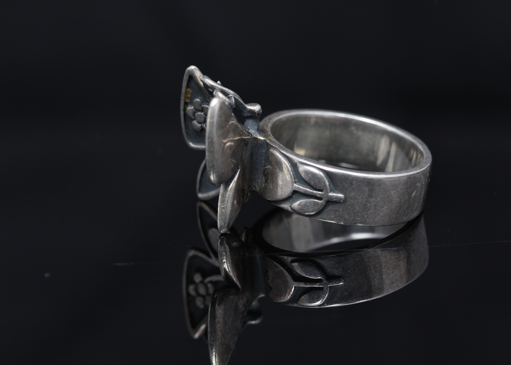 James Avery Sterling Silver Butterfly Ring