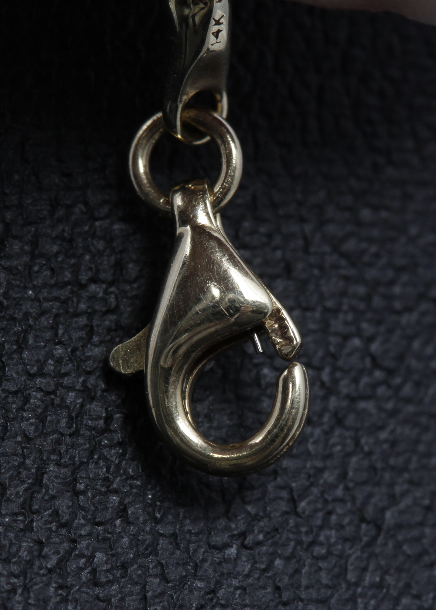 14K Yellow Gold Diamond Necklace