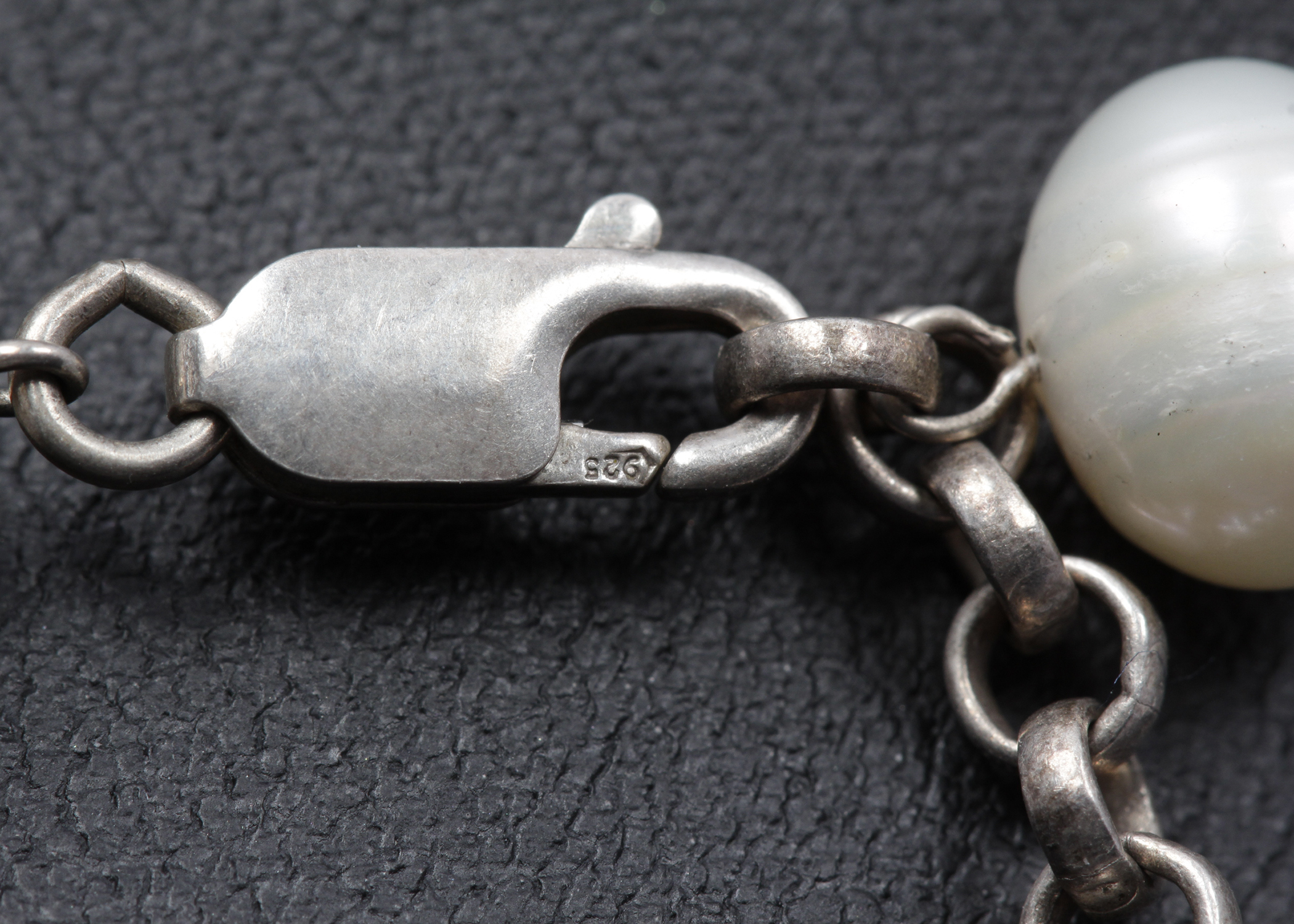 Sterling Silver Pearl Necklace