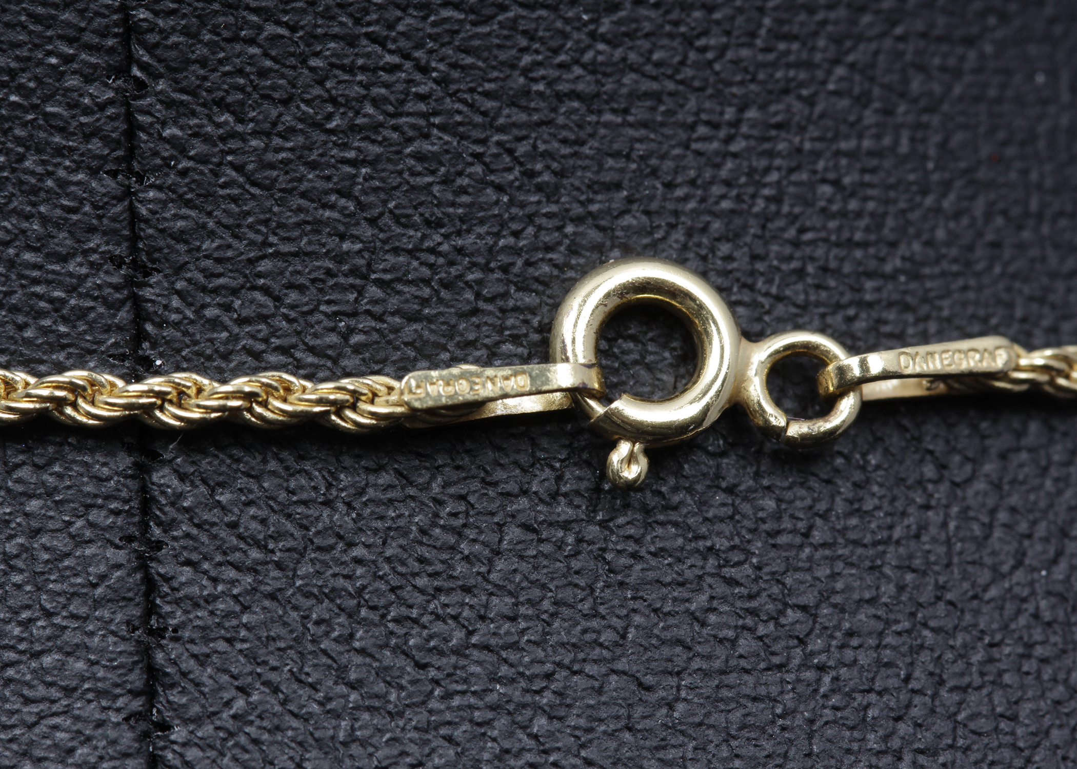 Gold Plated Sterling Silver Faux Pearl Necklace