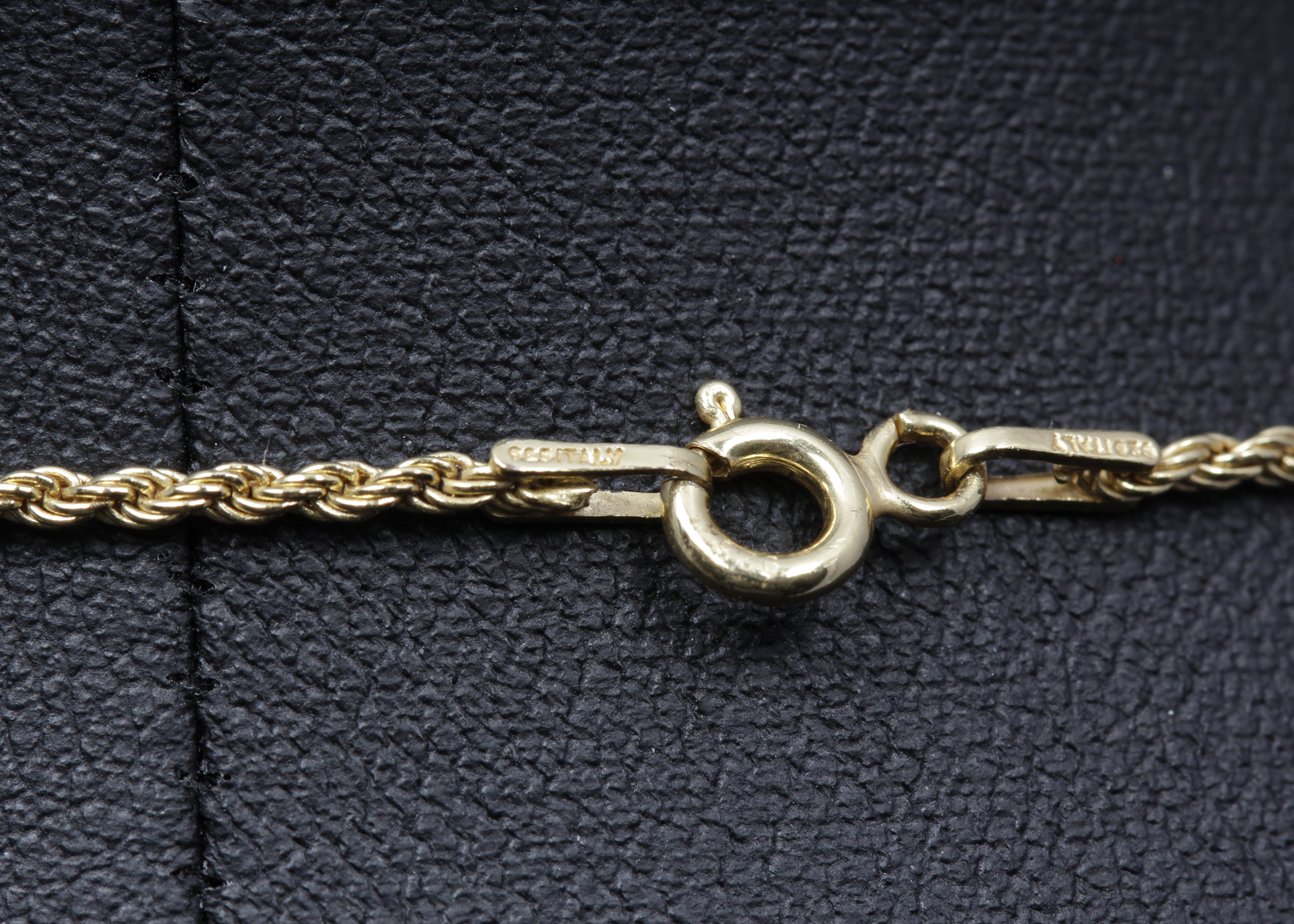 Gold Plated Sterling Silver Faux Pearl Necklace