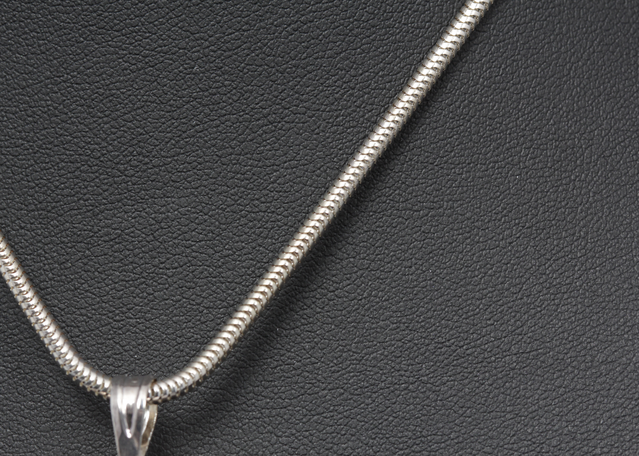 Silver Plate Heart Necklace