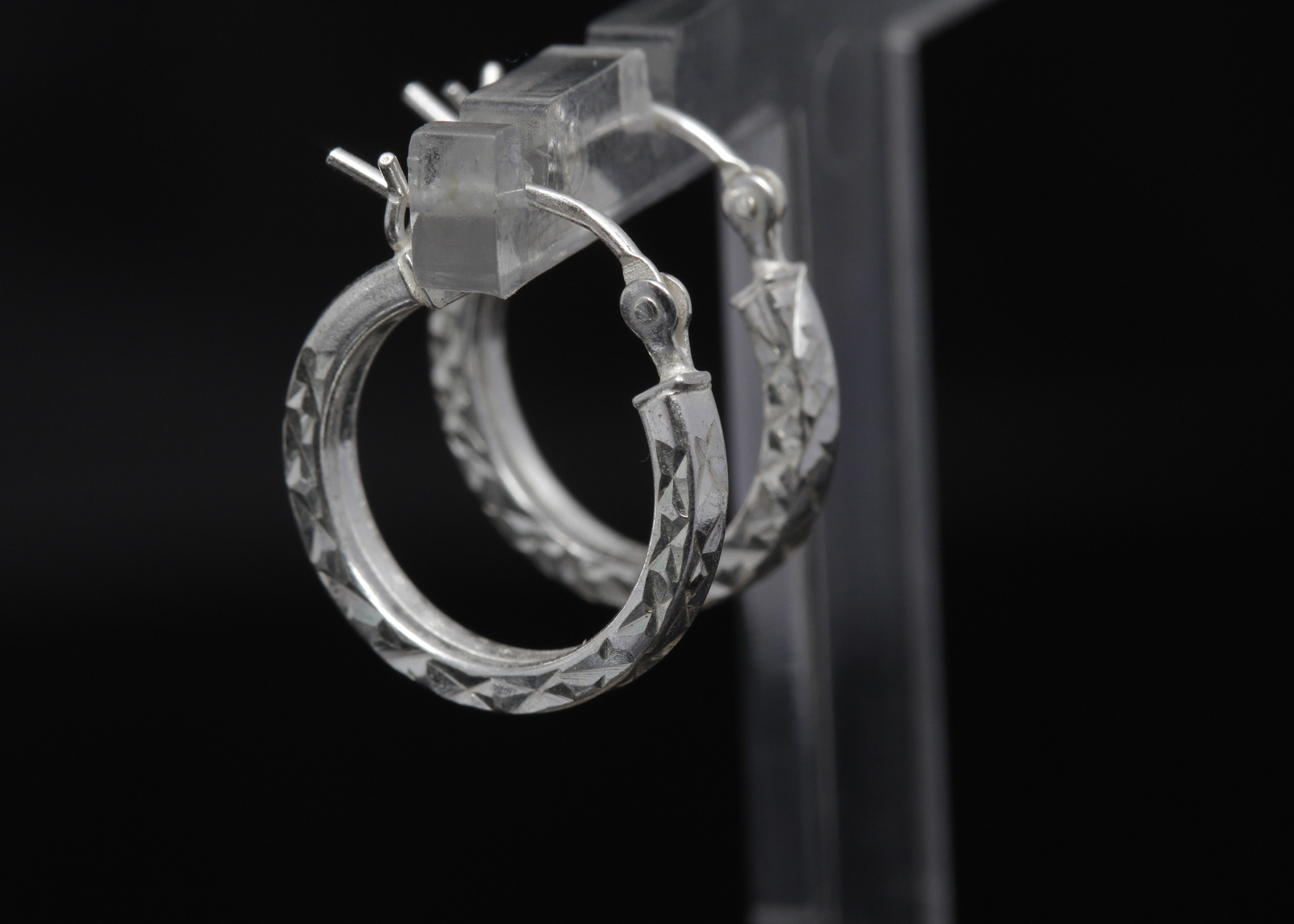 Sterling Silver Hoop Earrings