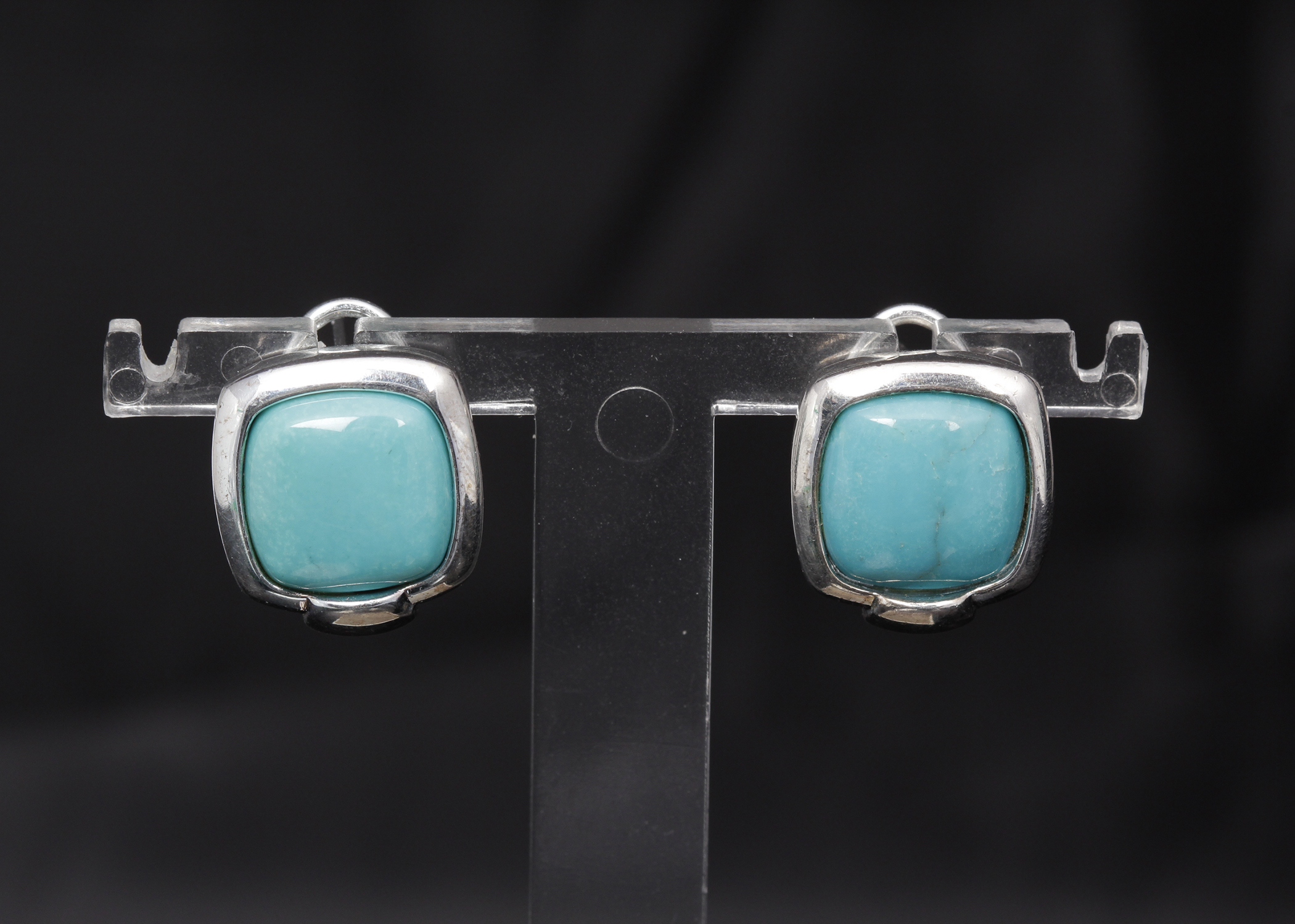 Sterling Silver Turquoise Studs