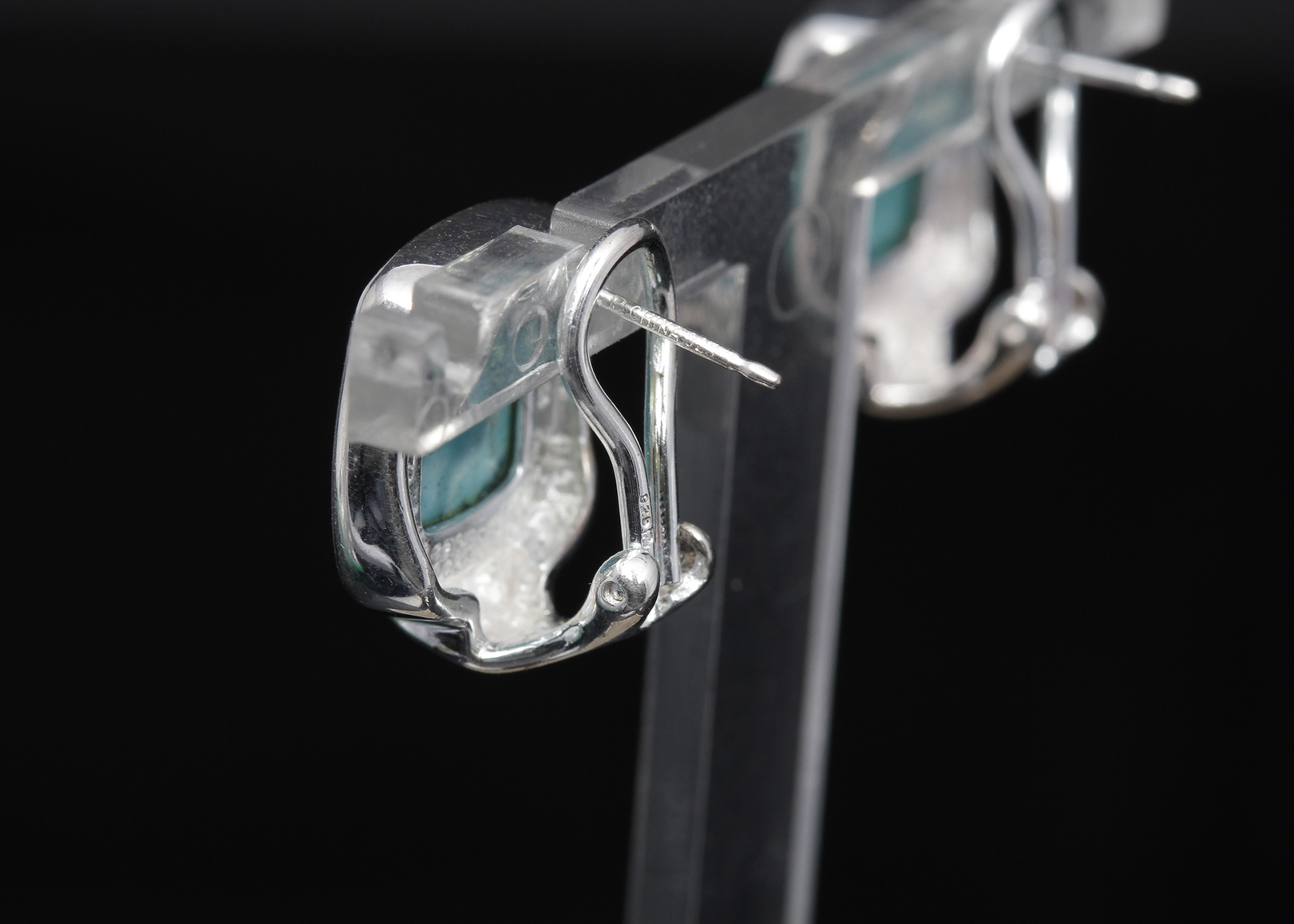 Sterling Silver Turquoise Studs