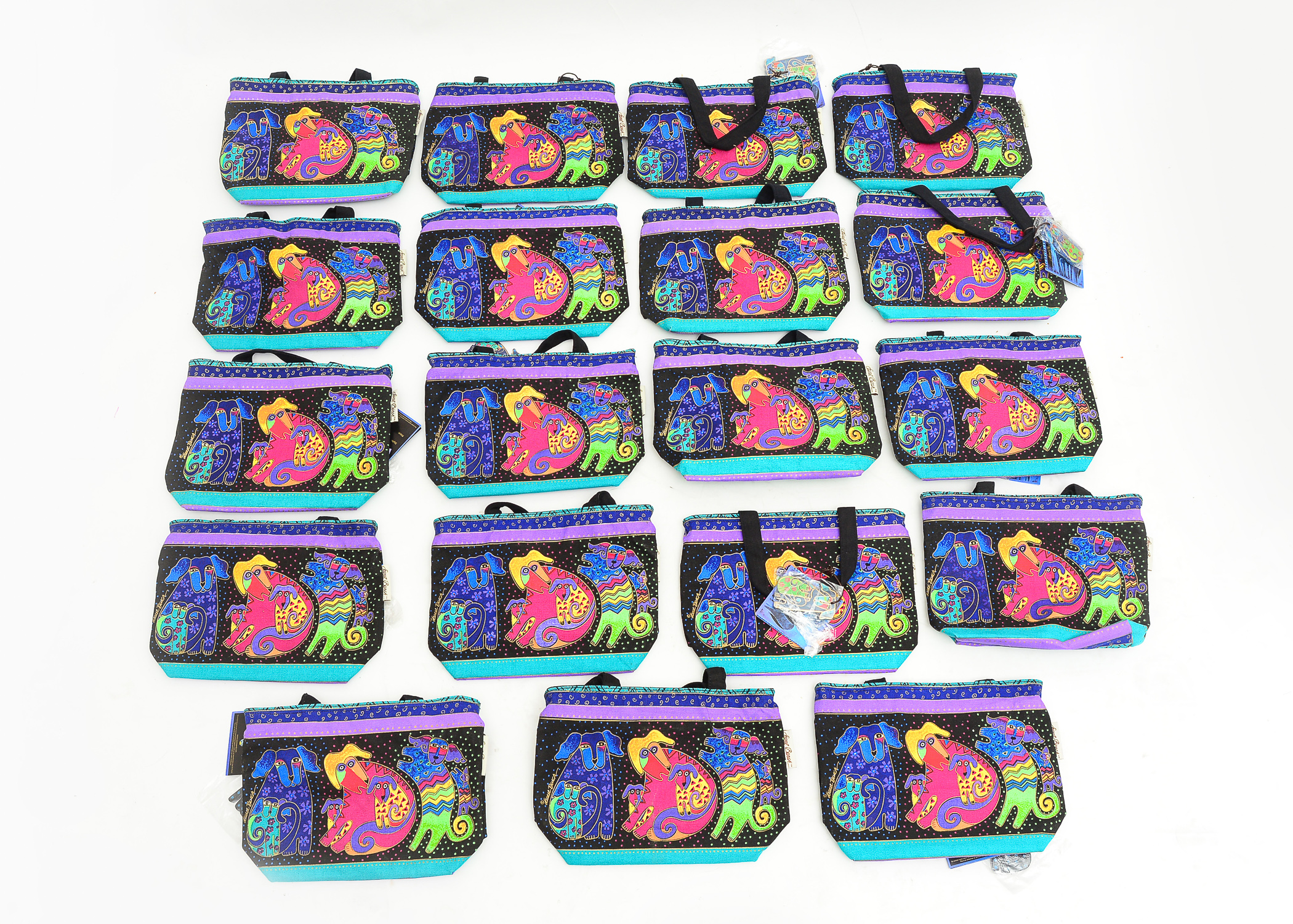Laurel Burch Hand Printed Dog Bag Wholesale Collection