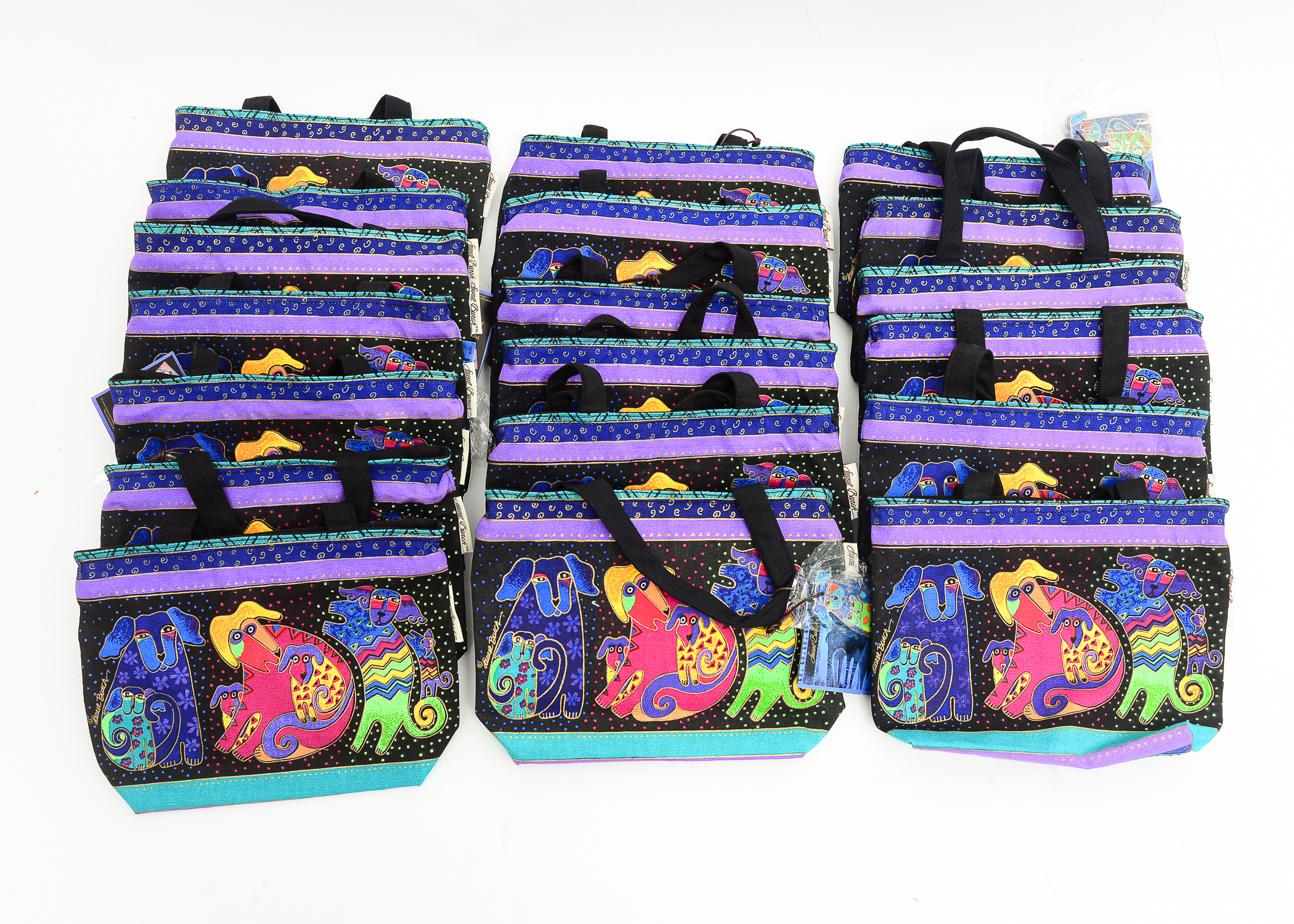 Laurel Burch Hand Printed Dog Bag Wholesale Collection