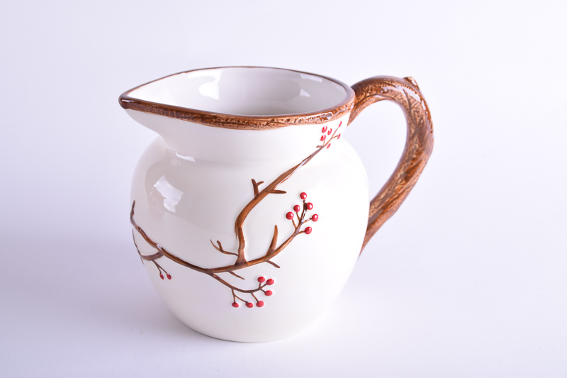 Two Harry & David Ceramic Pitchers