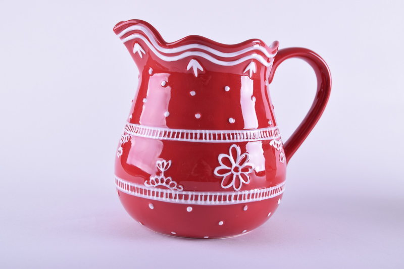 Two Harry & David Ceramic Pitchers