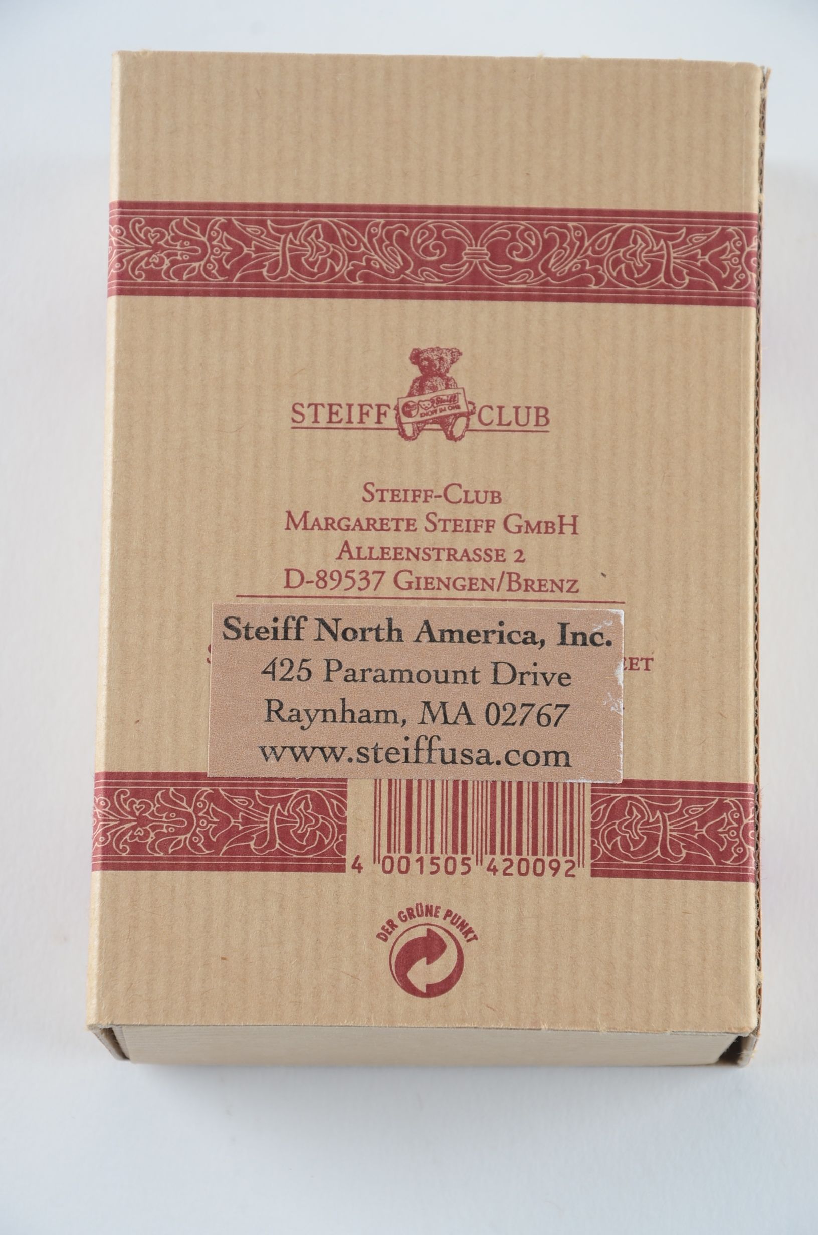 Steiff Club Teddy Bear "Replica 1922" - Blond