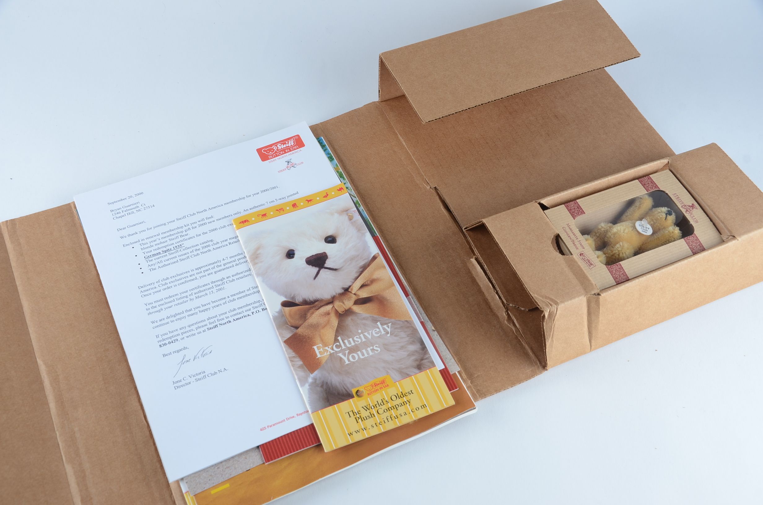 Steiff Club Teddy Bear "Replica 1922" - Blond