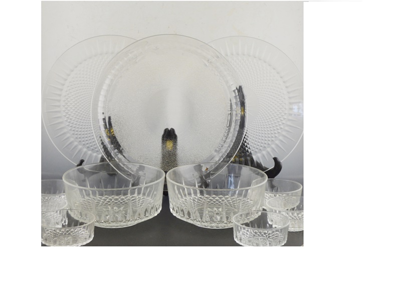 Arcoroc Glass Salad Bowls and Platters