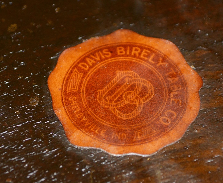 Davis-Birely Table Co. Walnut Telephone Desk and Chair