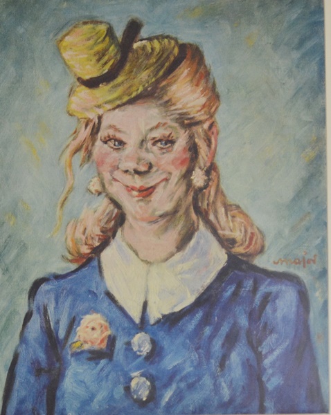 Henry Major "Philosopher's Wife" and "Gay Philosopher" Lithograph