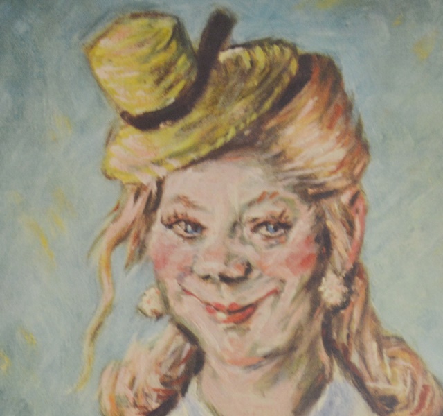 Henry Major "Philosopher's Wife" and "Gay Philosopher" Lithograph