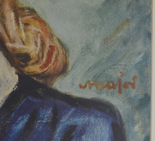 Henry Major "Philosopher's Wife" and "Gay Philosopher" Lithograph