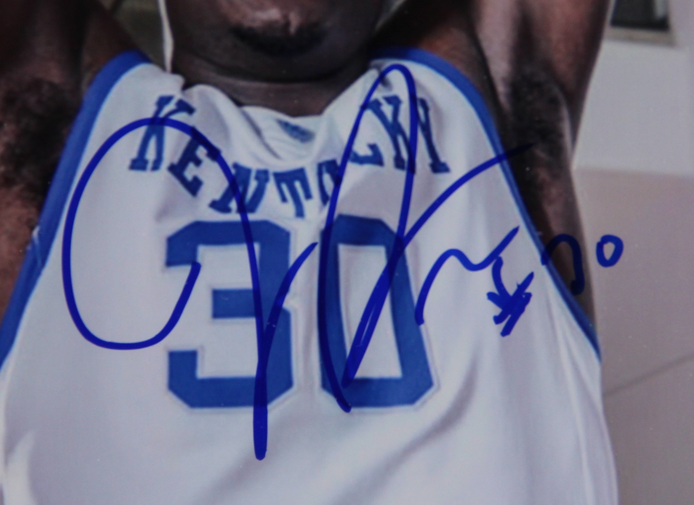 Autographed Julius Randle Photographic Print