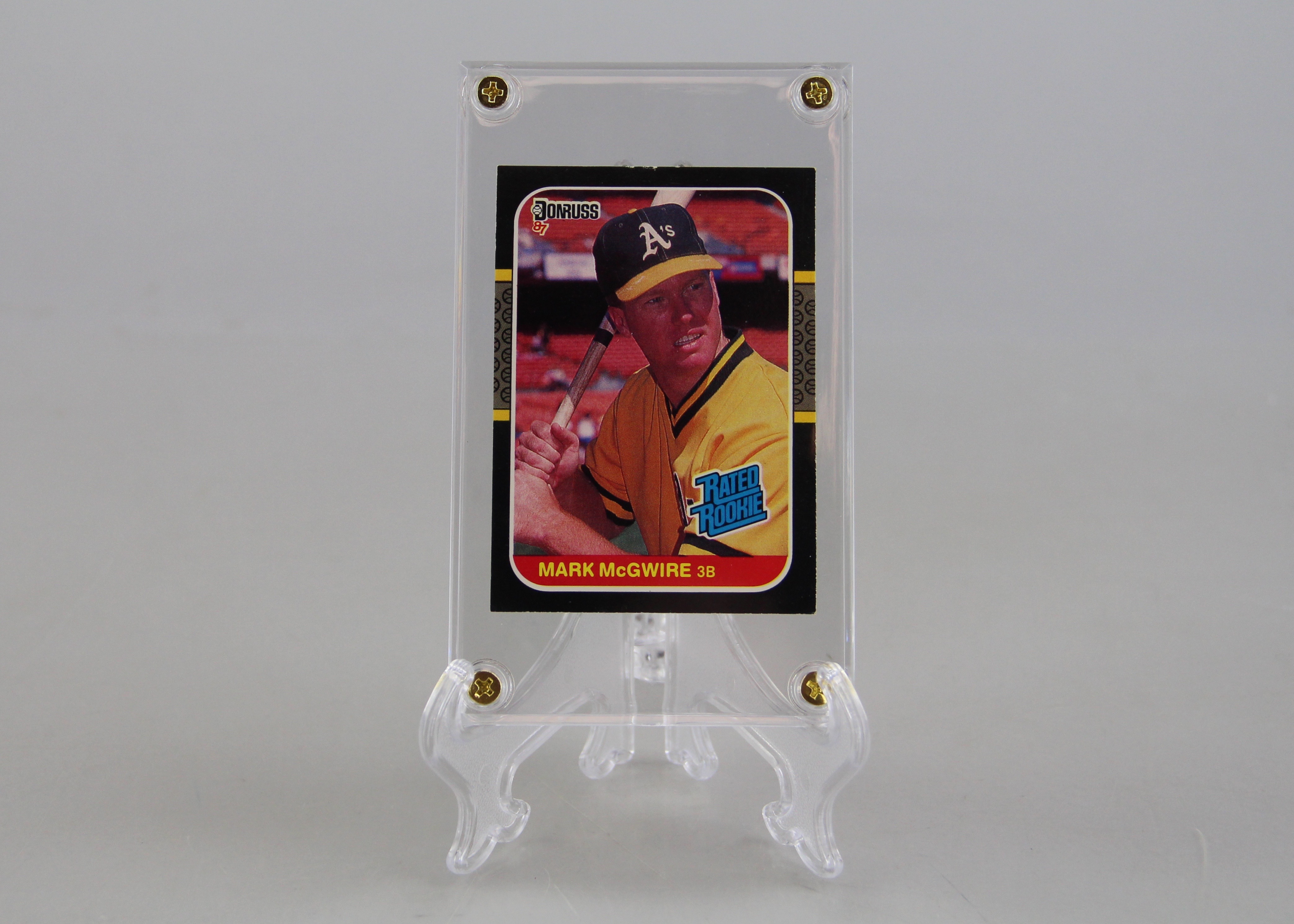 1986 Mark McGwire Rookie Card