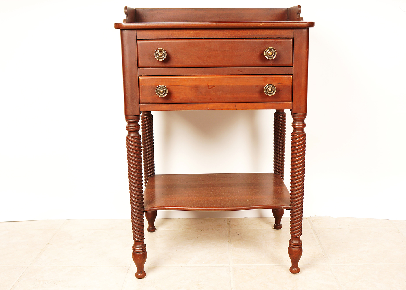 Willett Wildwood Cherry Two Drawer Night Stand