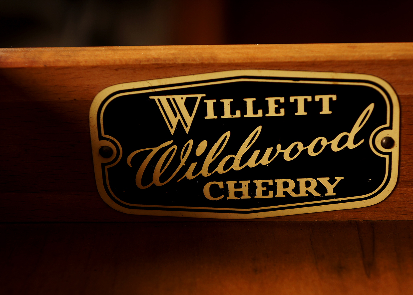 Willett Wildwood Cherry Two Drawer Night Stand