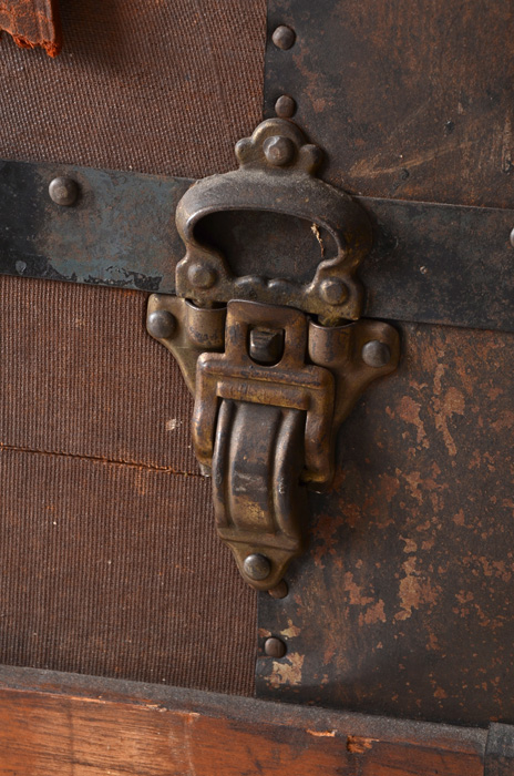 Flat-Top Steamer Trunk