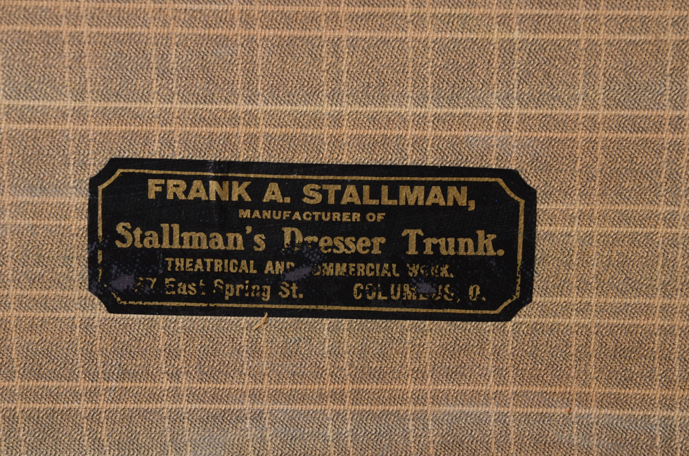 Flat-Top Steamer Trunk