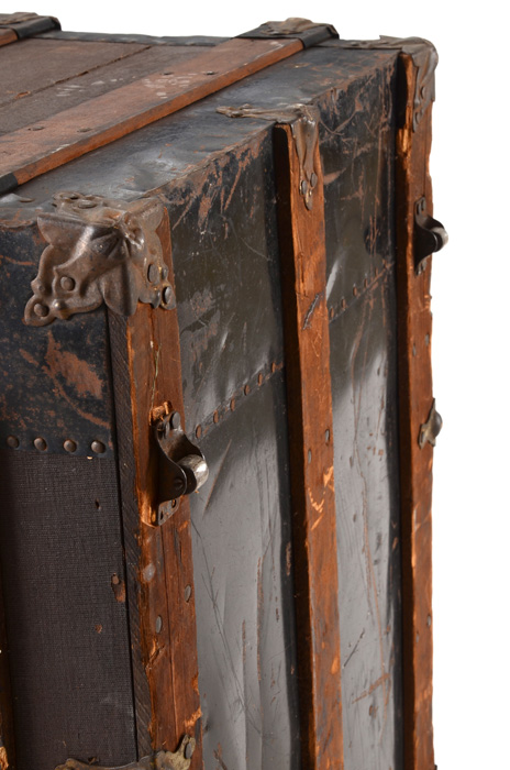 Flat-Top Steamer Trunk