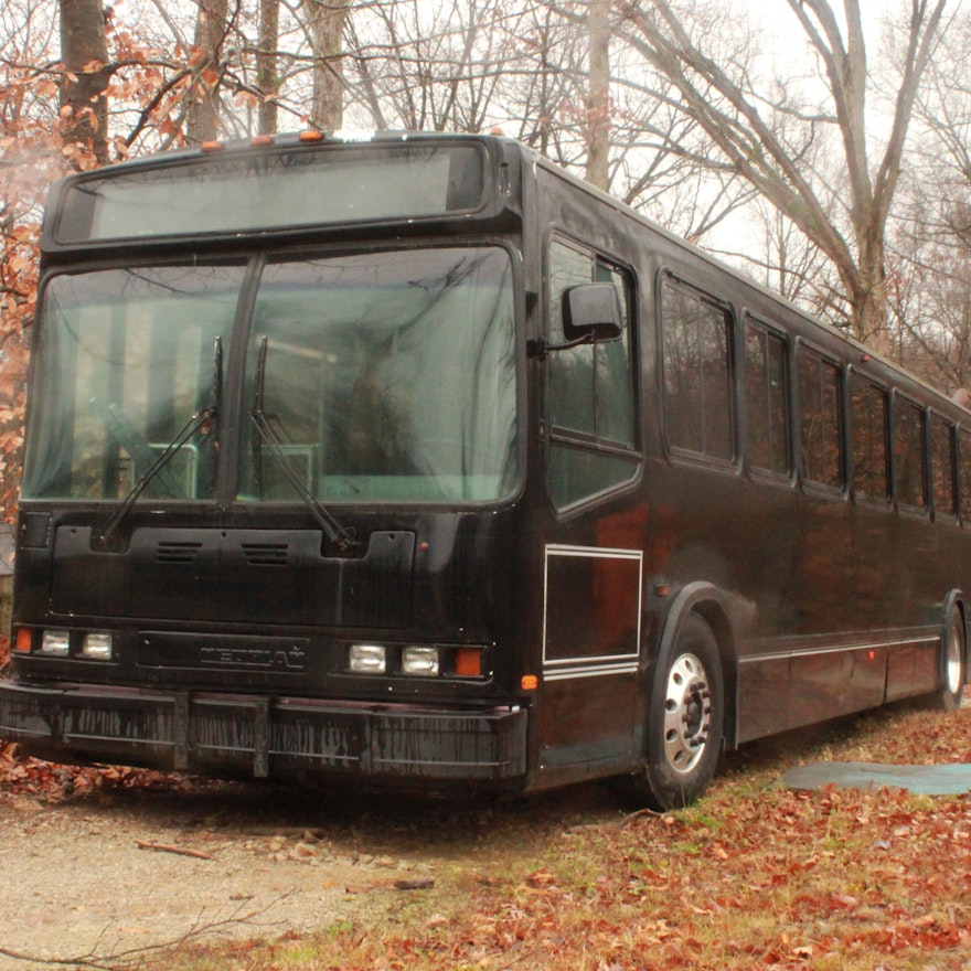 Black Transit Bus