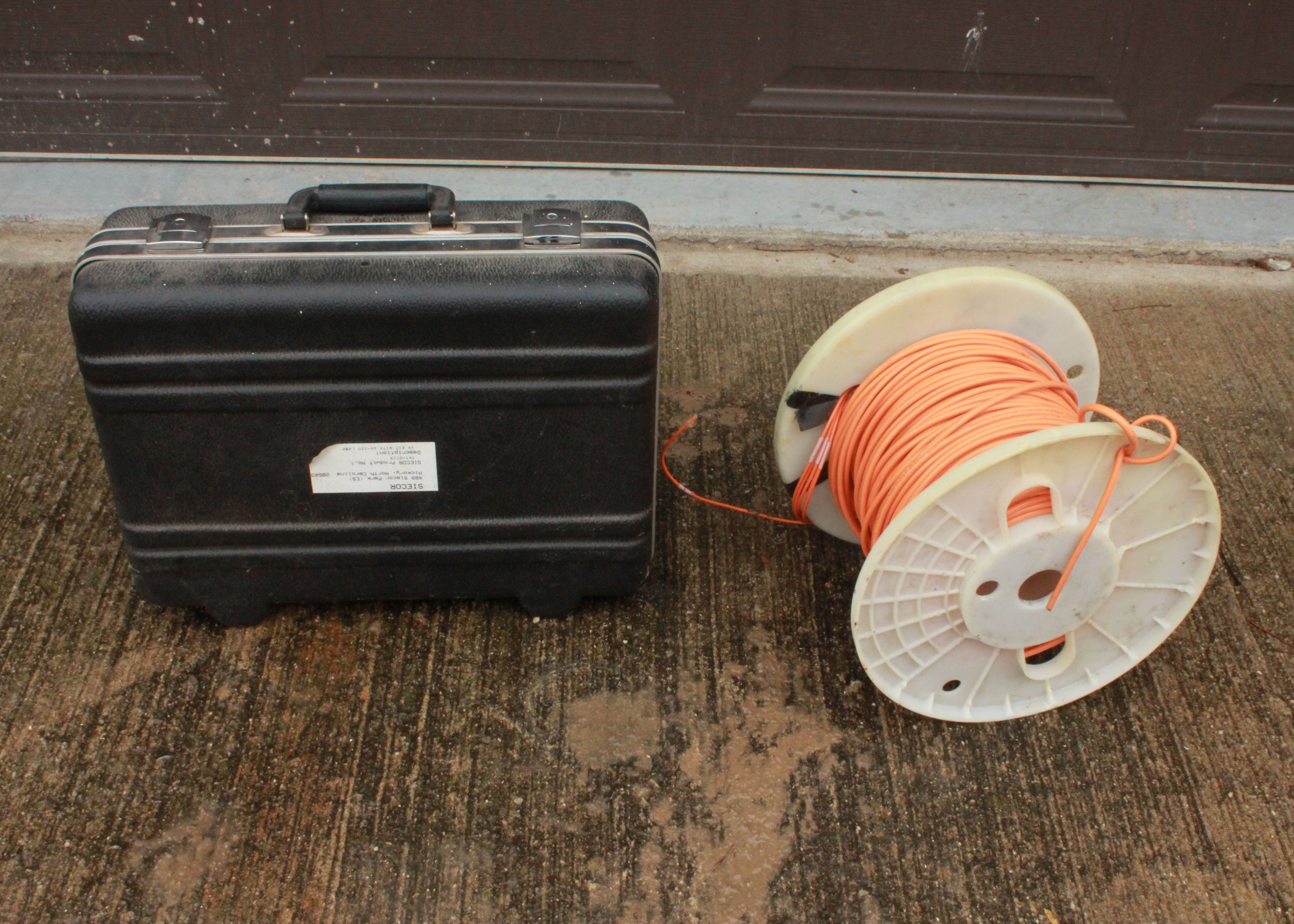 Siecor Fiber Optic Splicing Kit and Fiber Optic Cable