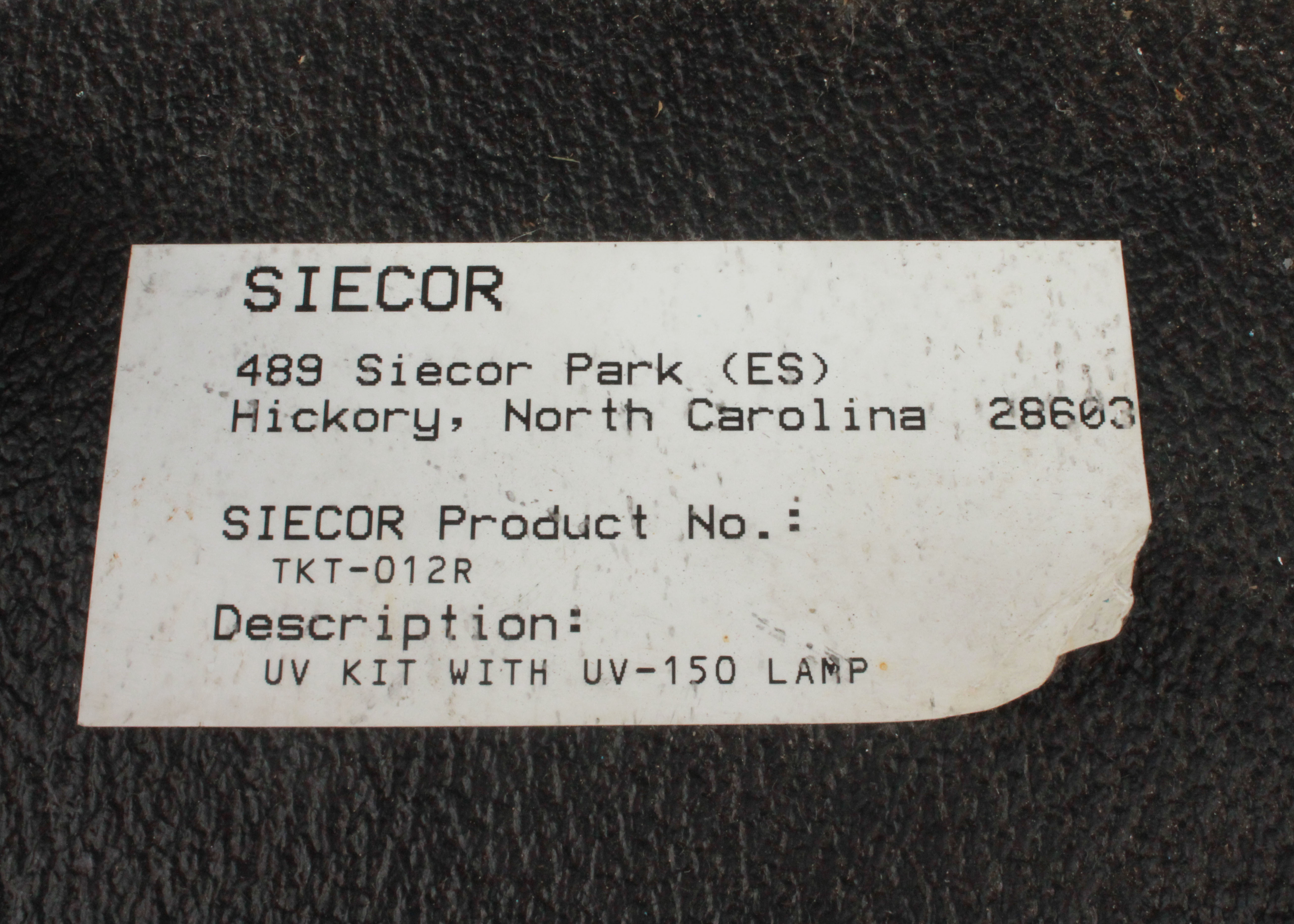 Siecor Fiber Optic Splicing Kit and Fiber Optic Cable