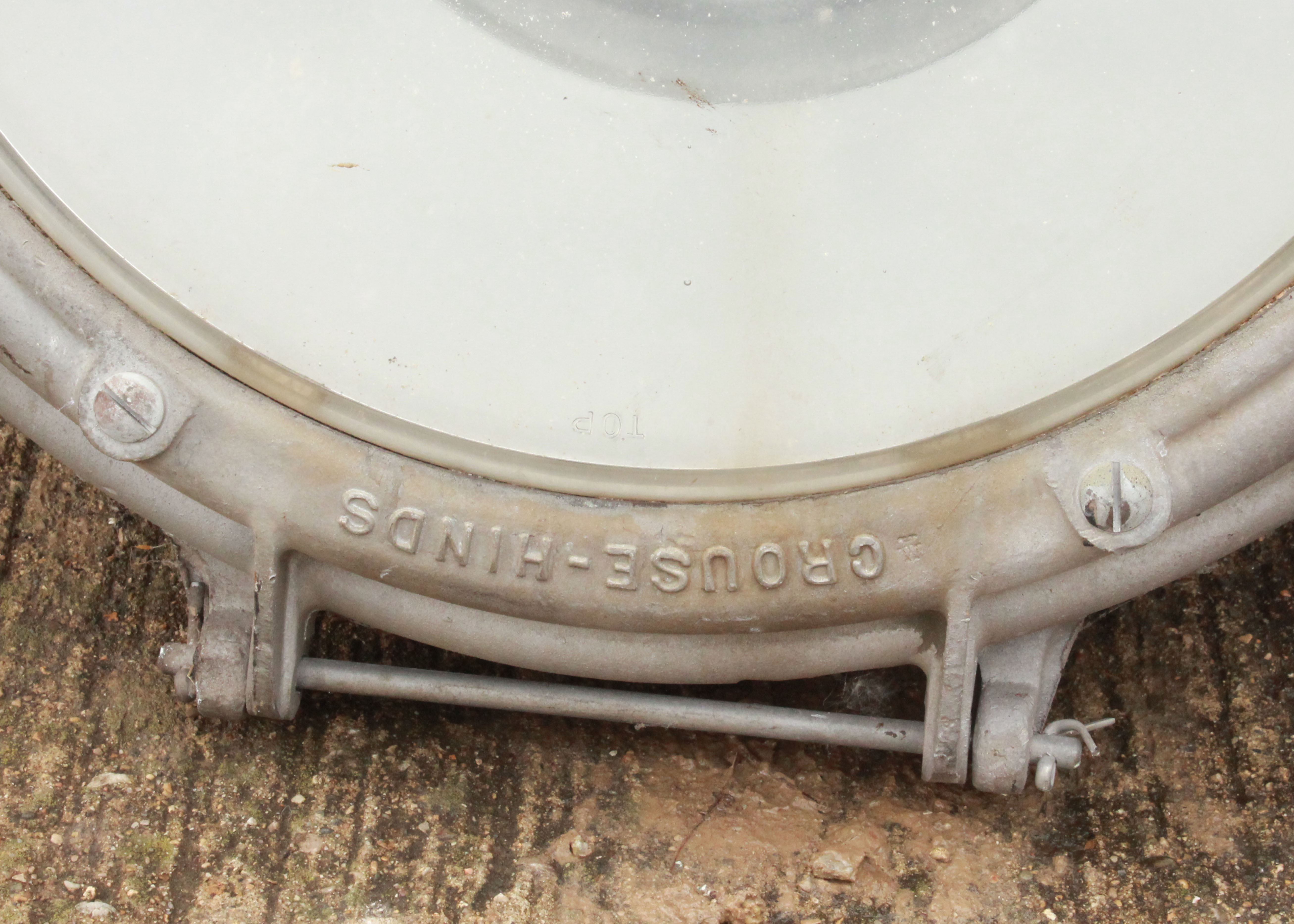 Vintage Industrial Metal Spotlight