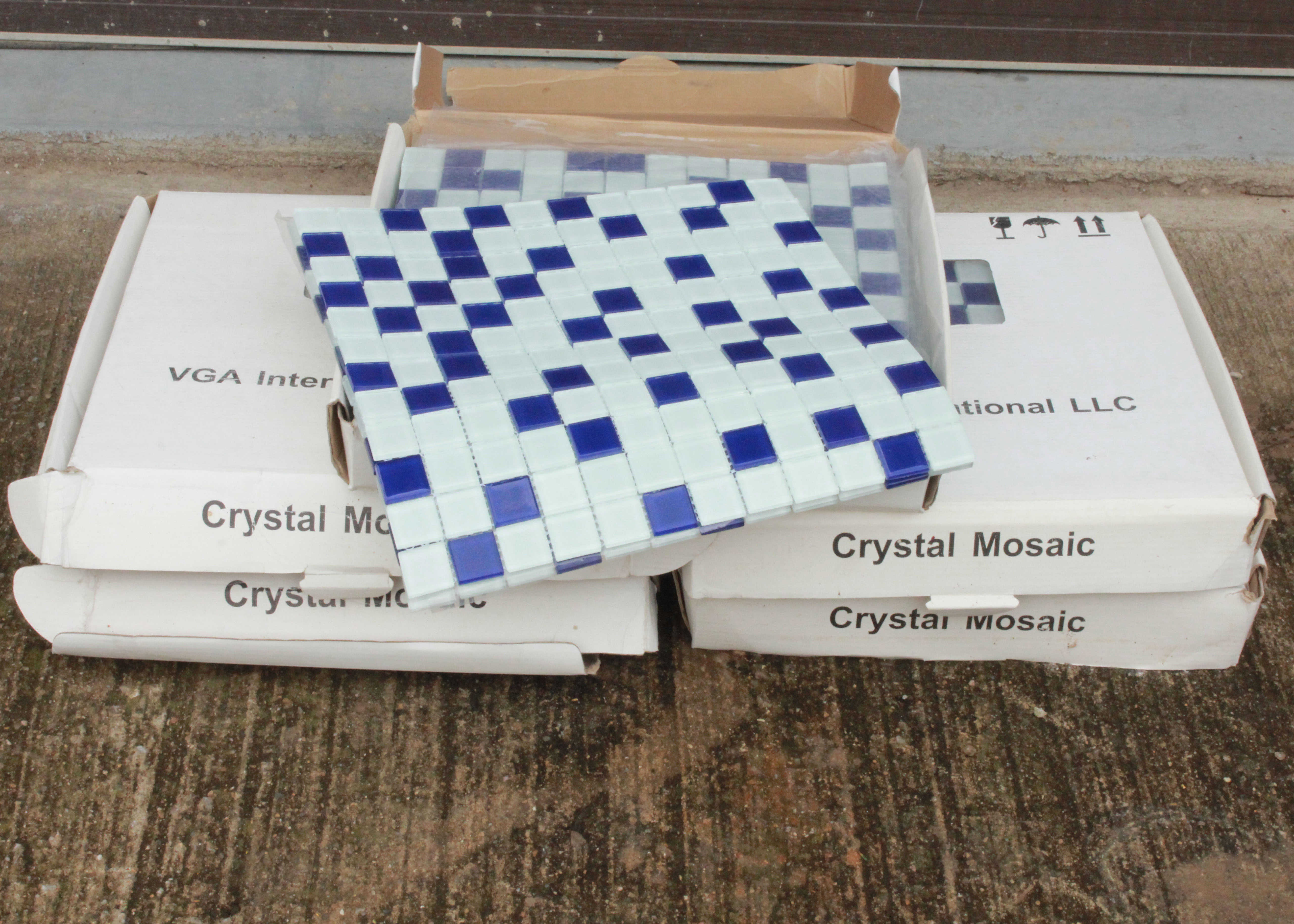 Sheets of Mosaic Tile
