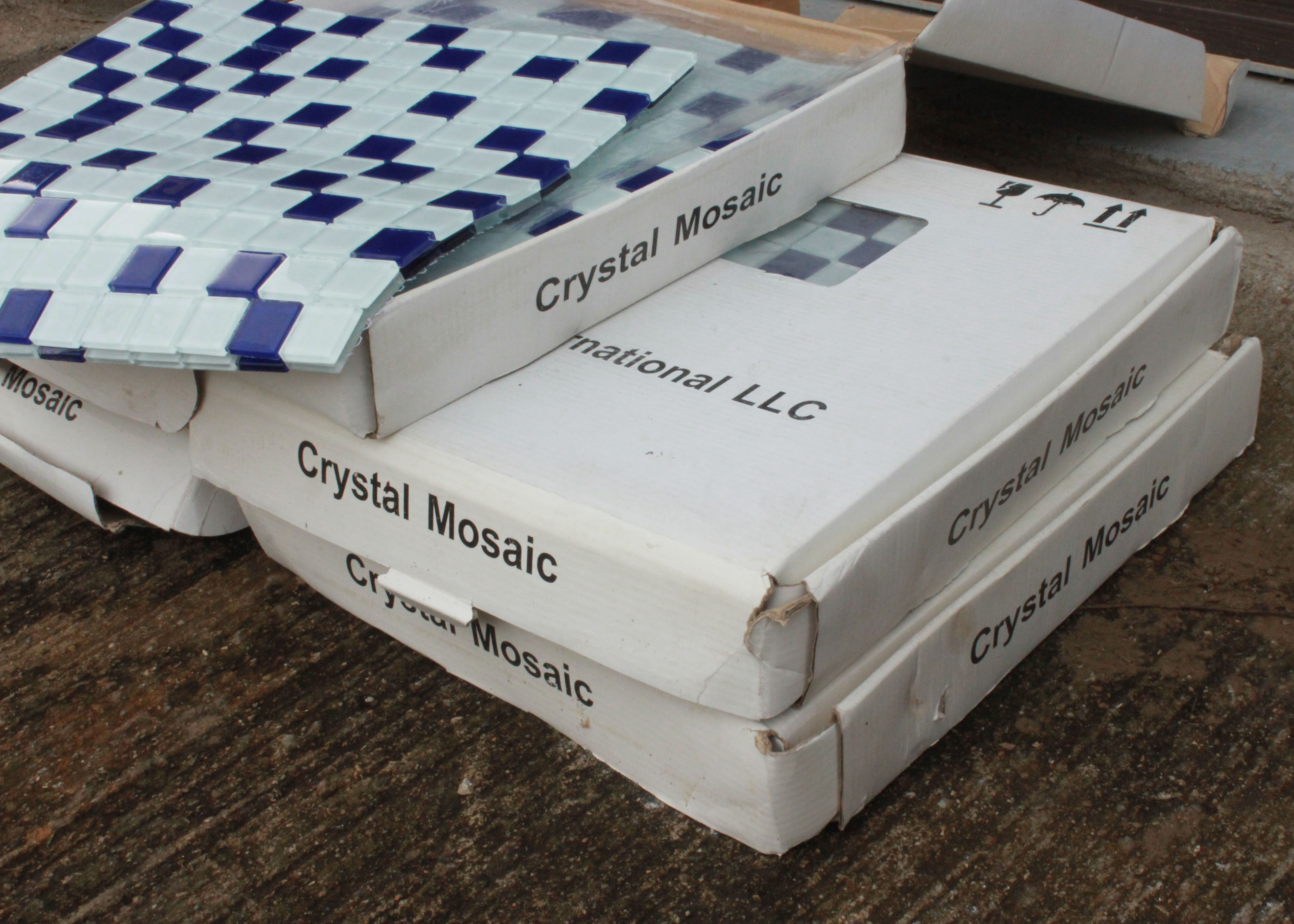 Sheets of Mosaic Tile