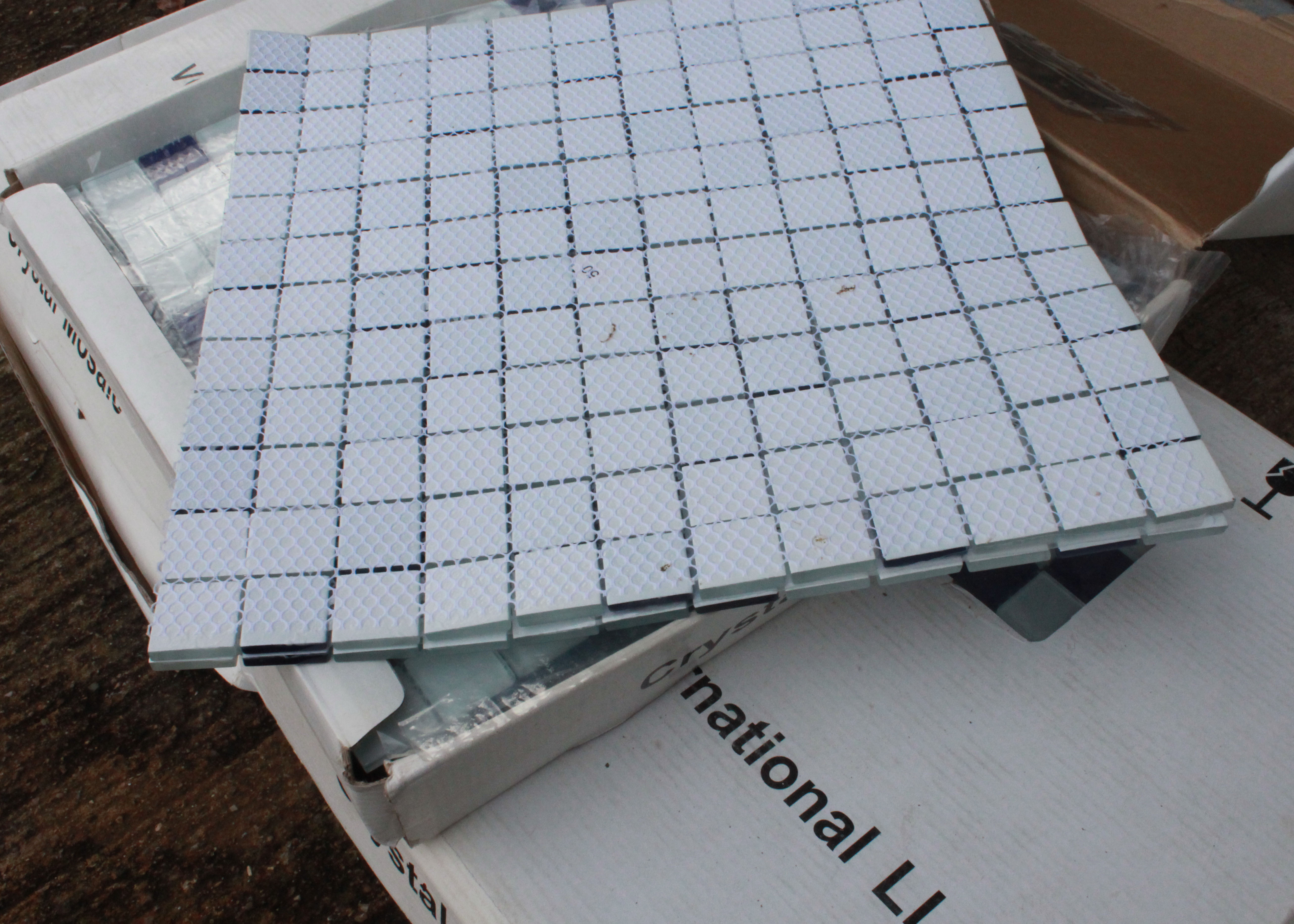 Sheets of Mosaic Tile