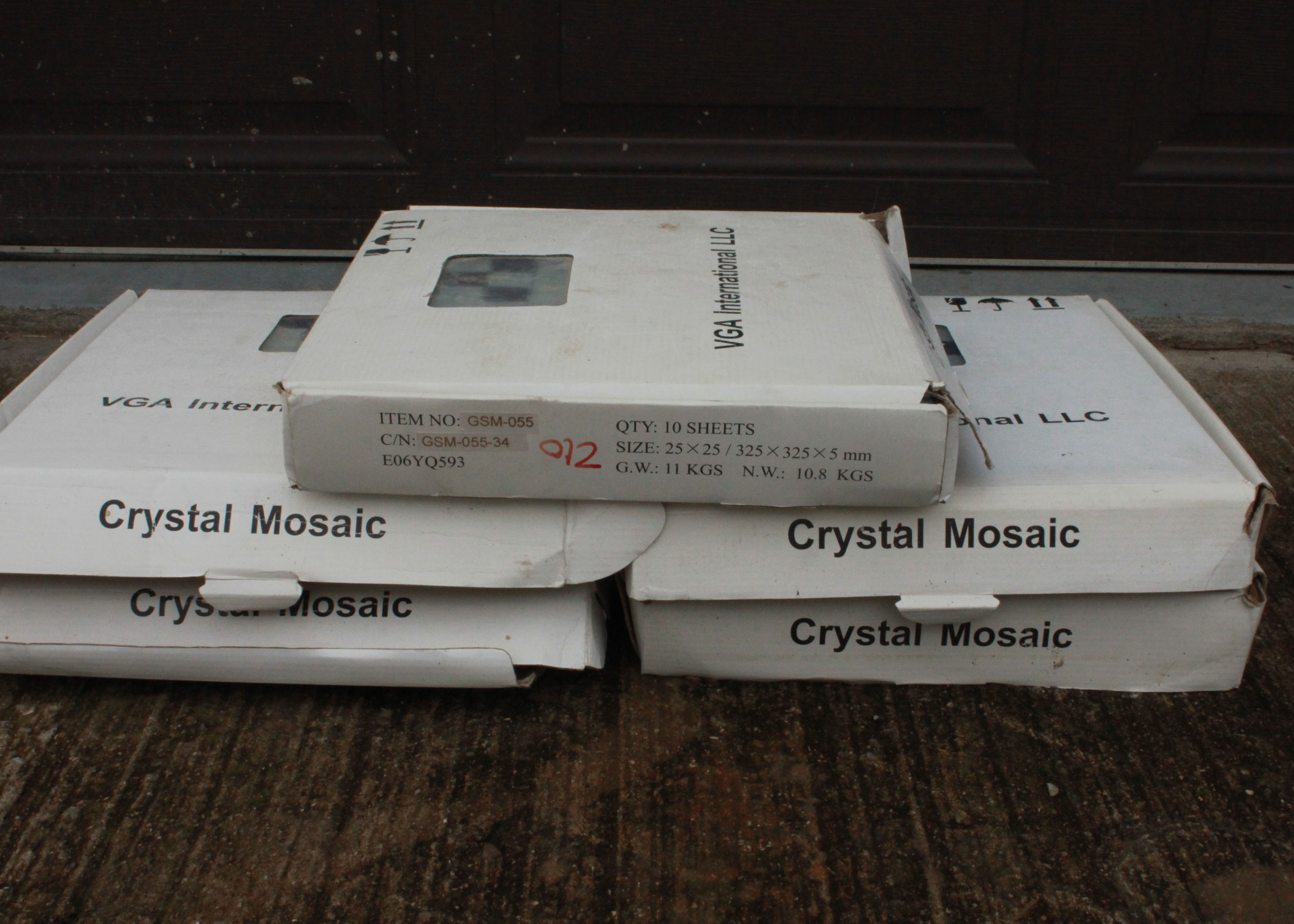 Sheets of Mosaic Tile