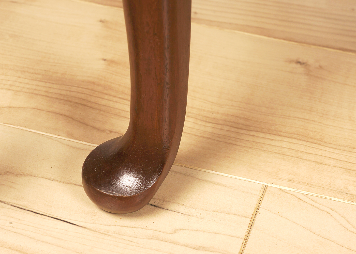 Walnut Queen Anne China Cabinet