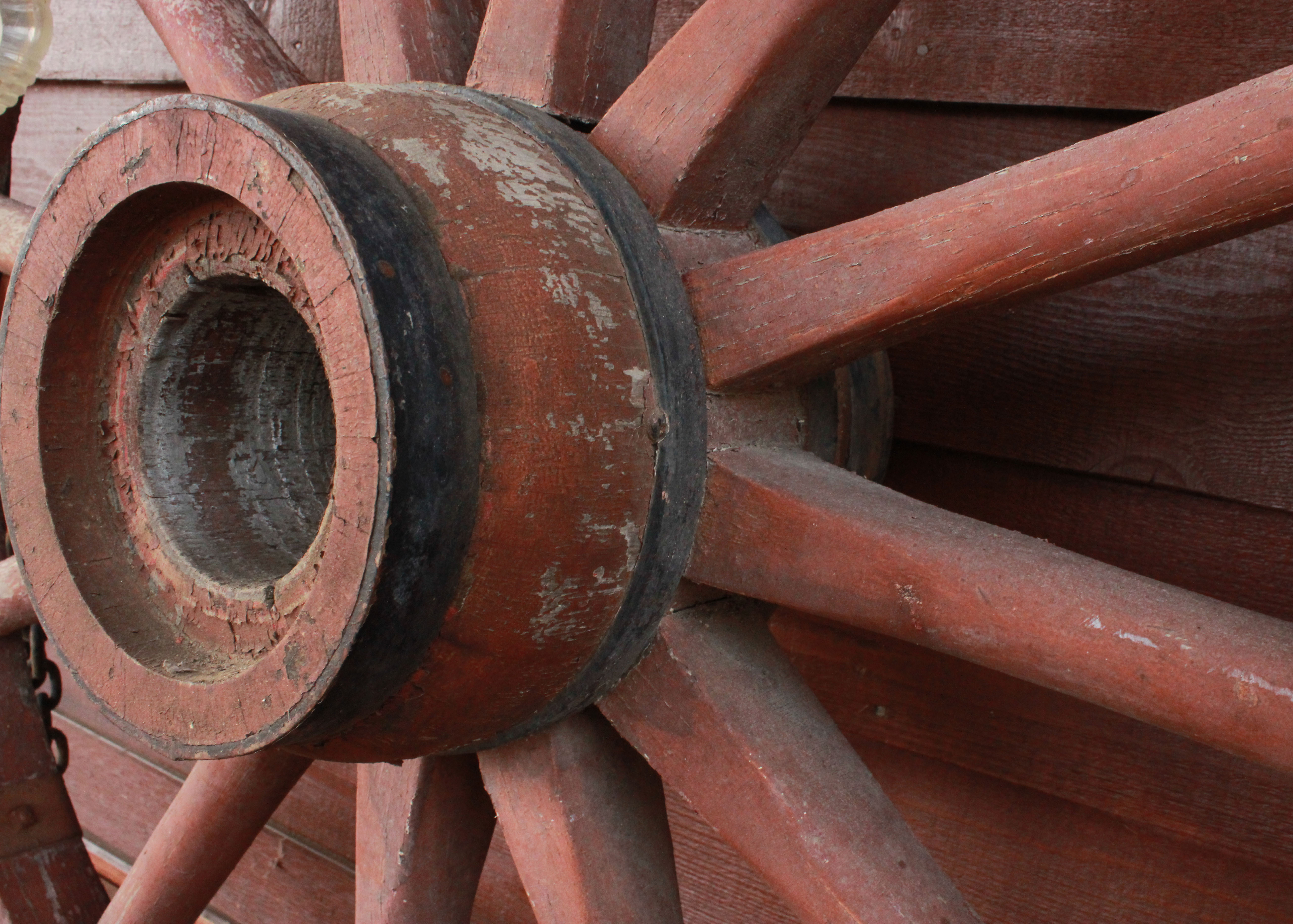 Wagon Wheel Light Fixture
