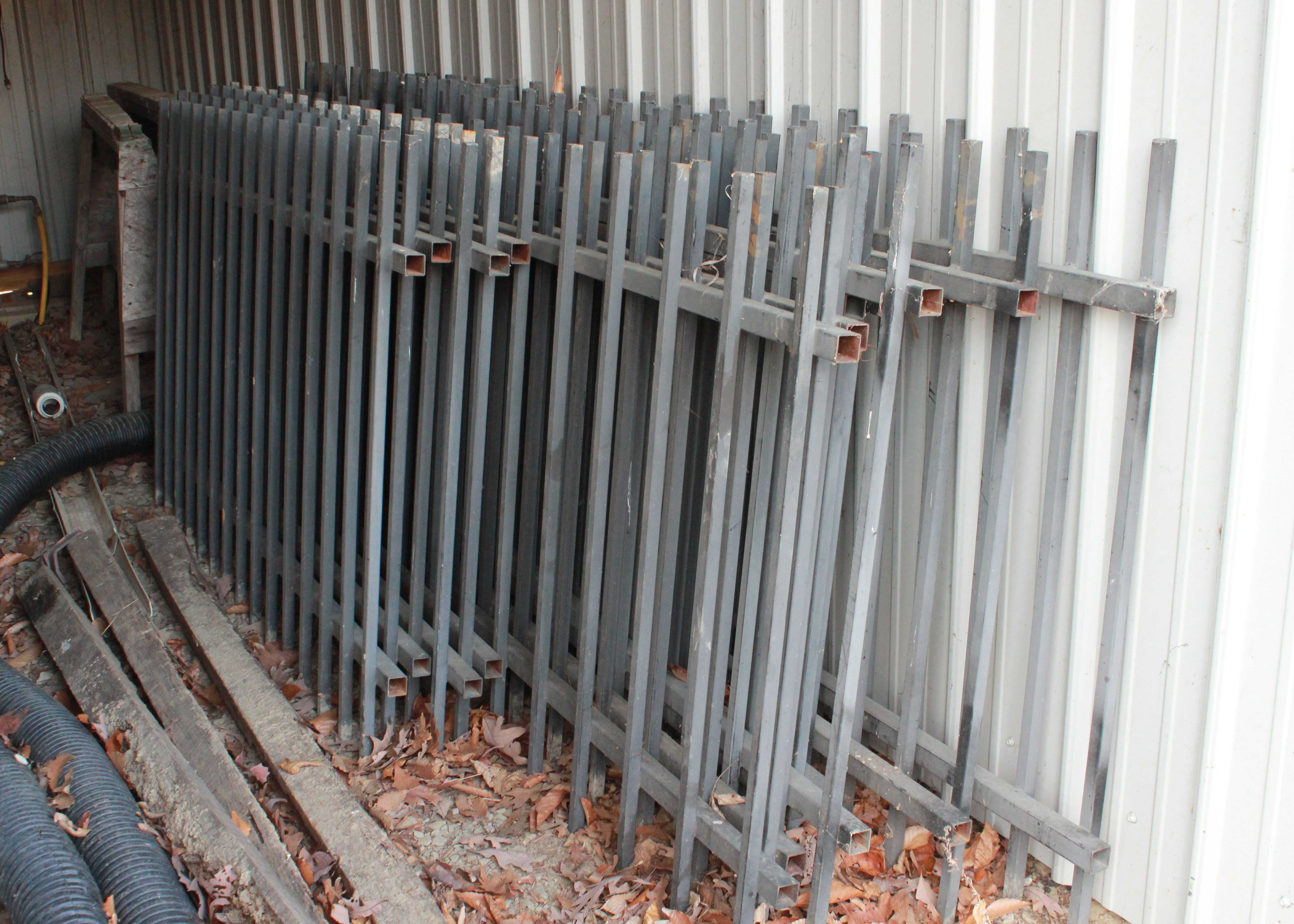 Black Wrought Iron Fencing