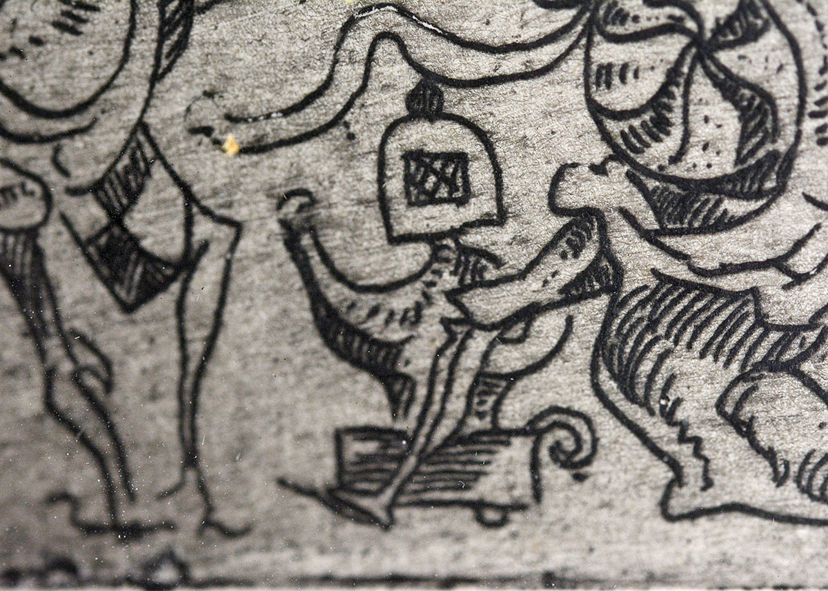 Framed Kurt Seligmann Etching and Retrospective Book