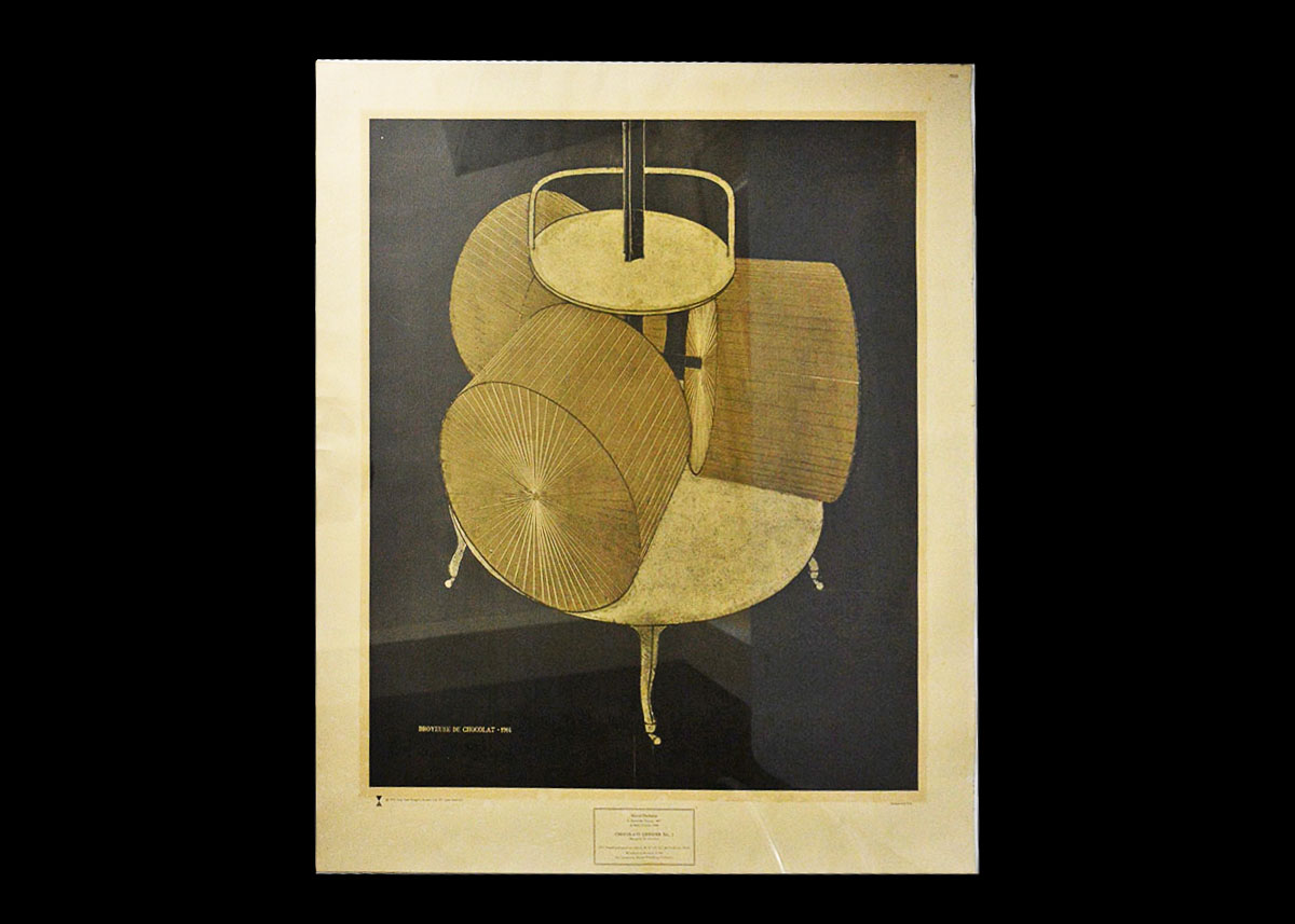 1972 Marcel Duchamp Lithograph of "Chocolate Grinder No. 2"