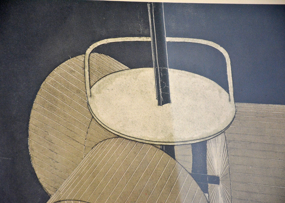 1972 Marcel Duchamp Lithograph of "Chocolate Grinder No. 2"