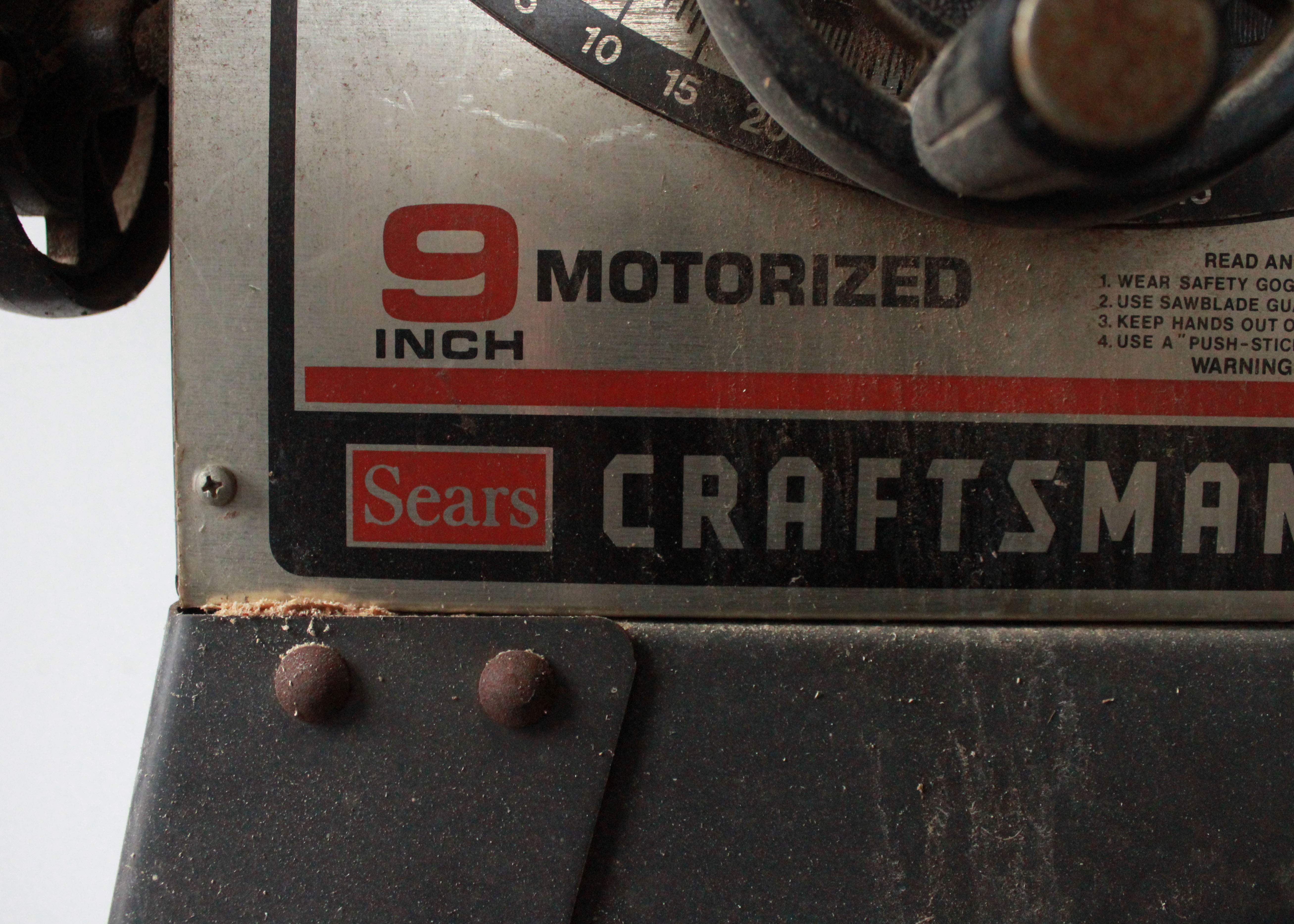 Craftsman Sears 9" Motorized Table Saw