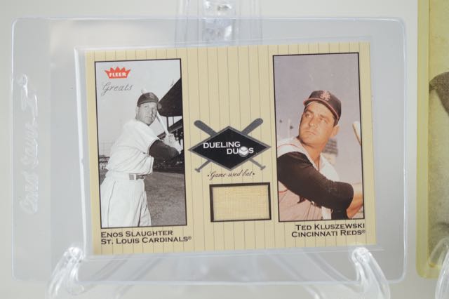 Set of Ted Kluszewski Baseball Cards