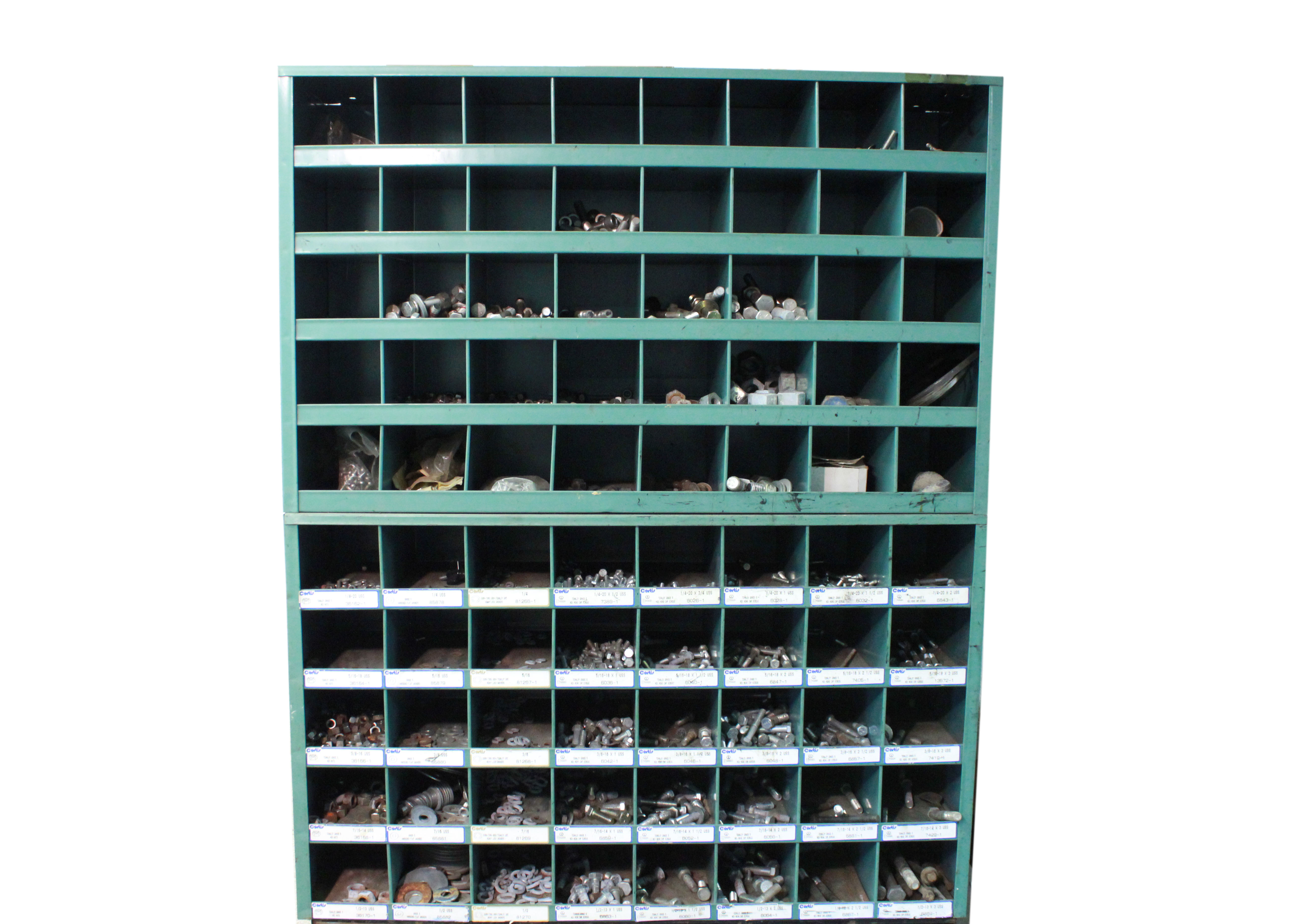 Curtis Organizational Display Unit With Miscellaneous Hardware