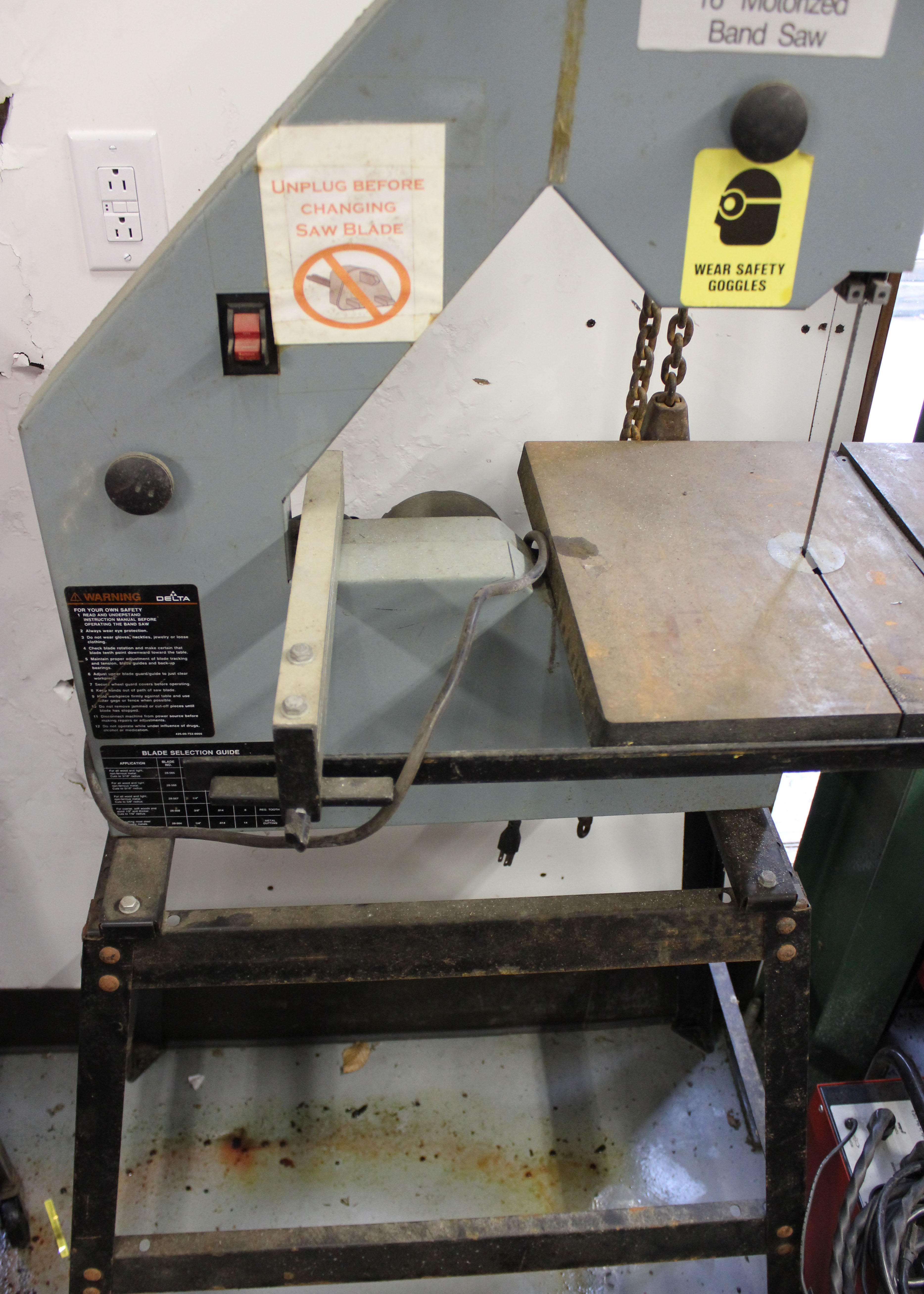 Delta 16" Motorized Band Saw