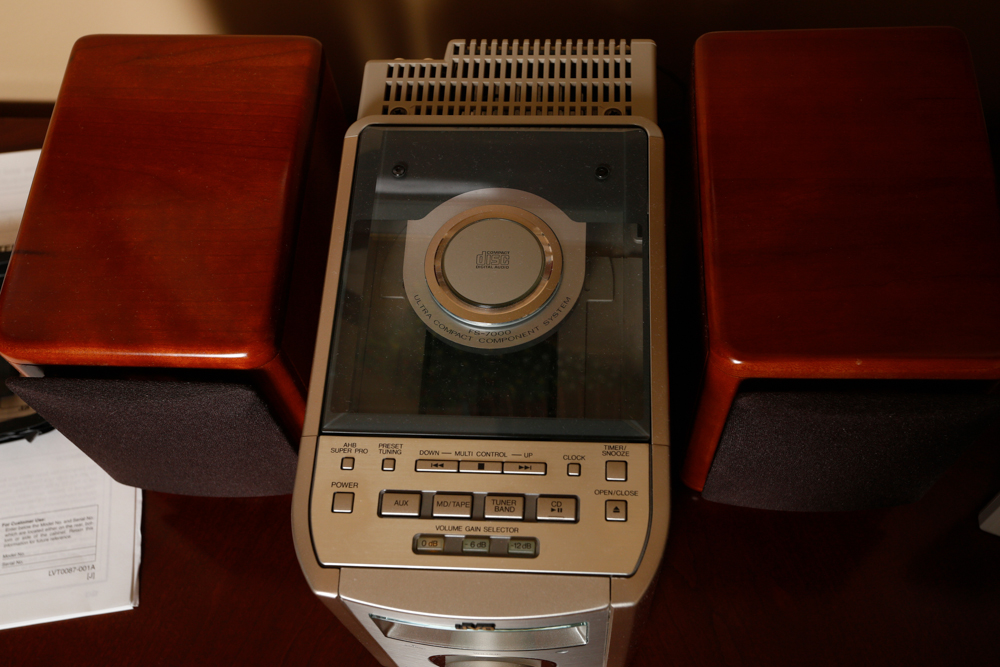 JVC Compact Disc Digital Audio System